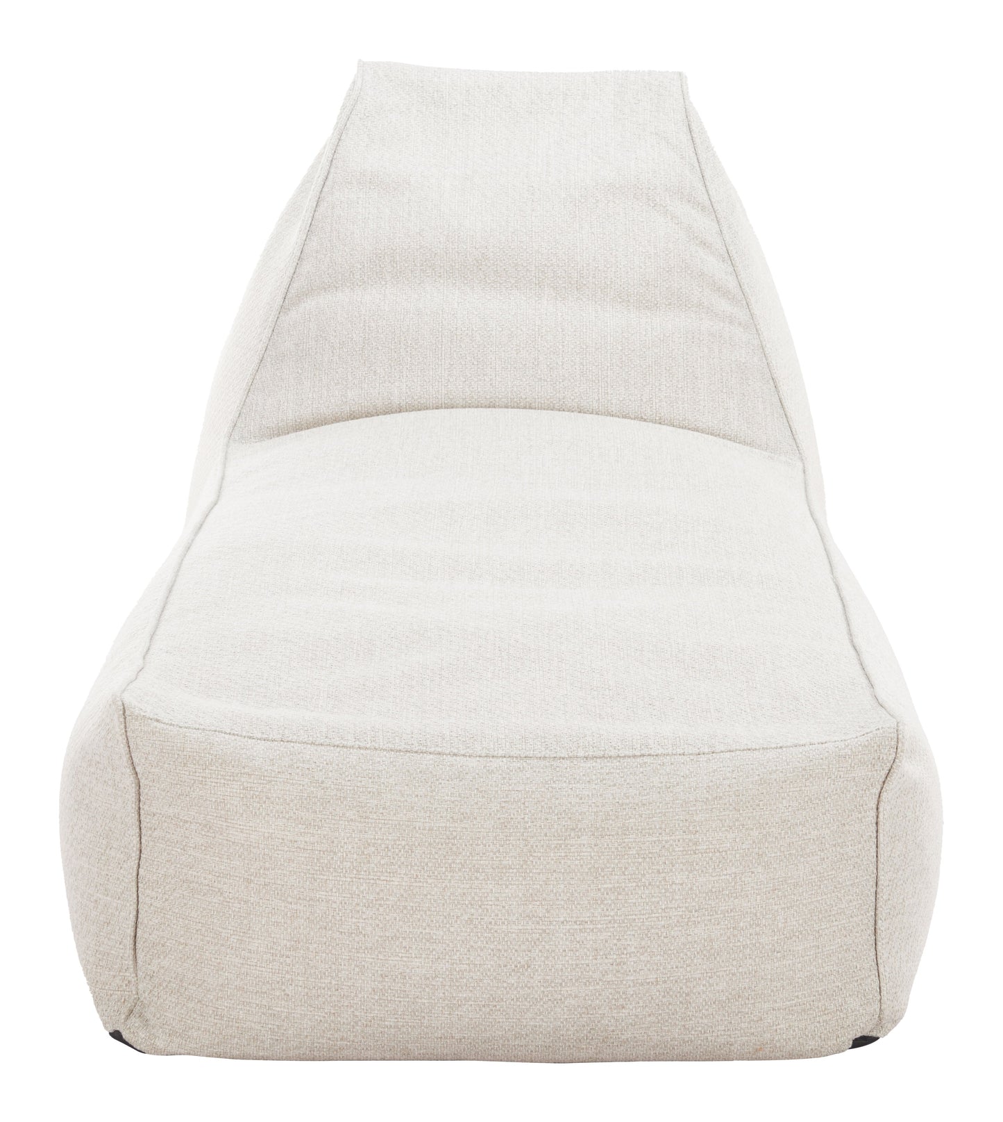 Kalm Beige Outdoor Chaise Lounge - Ornate Home