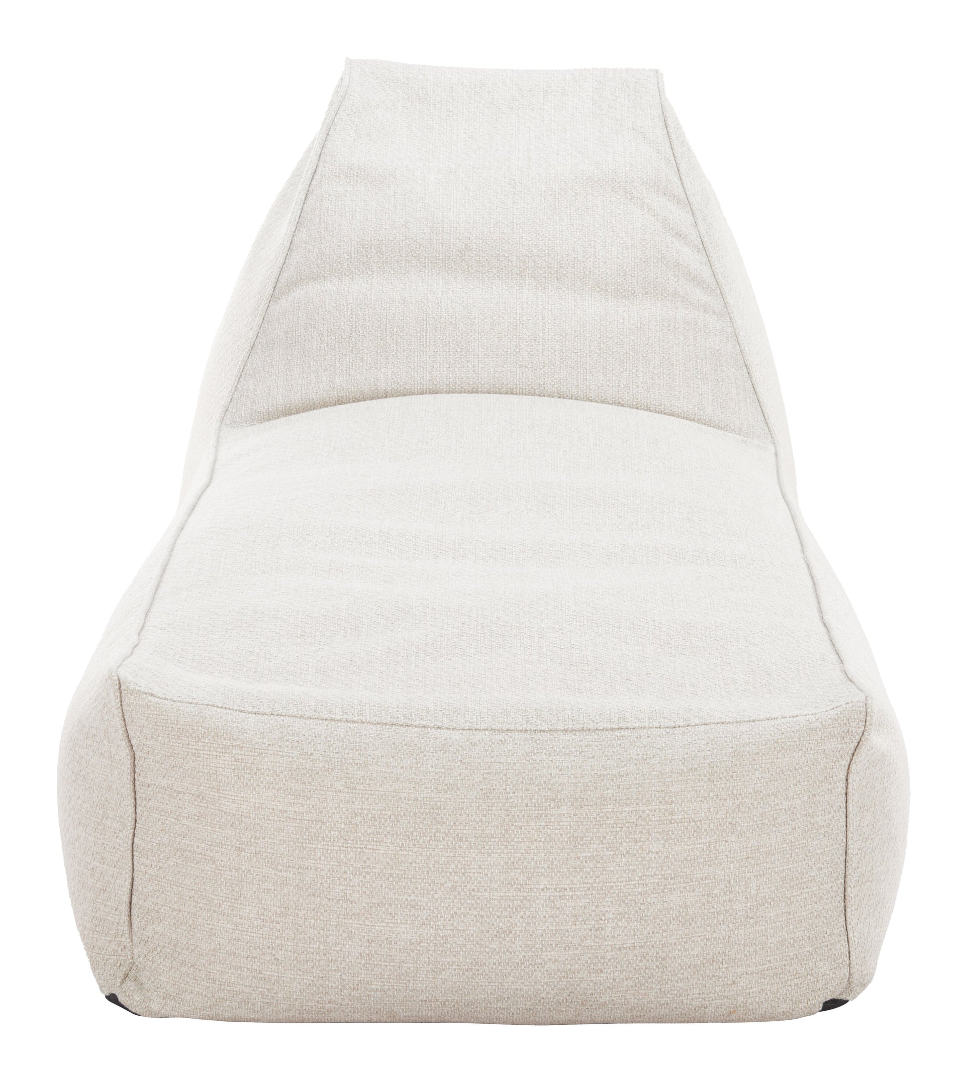 Kalm Beige Outdoor Chaise Lounge - Ornate Home
