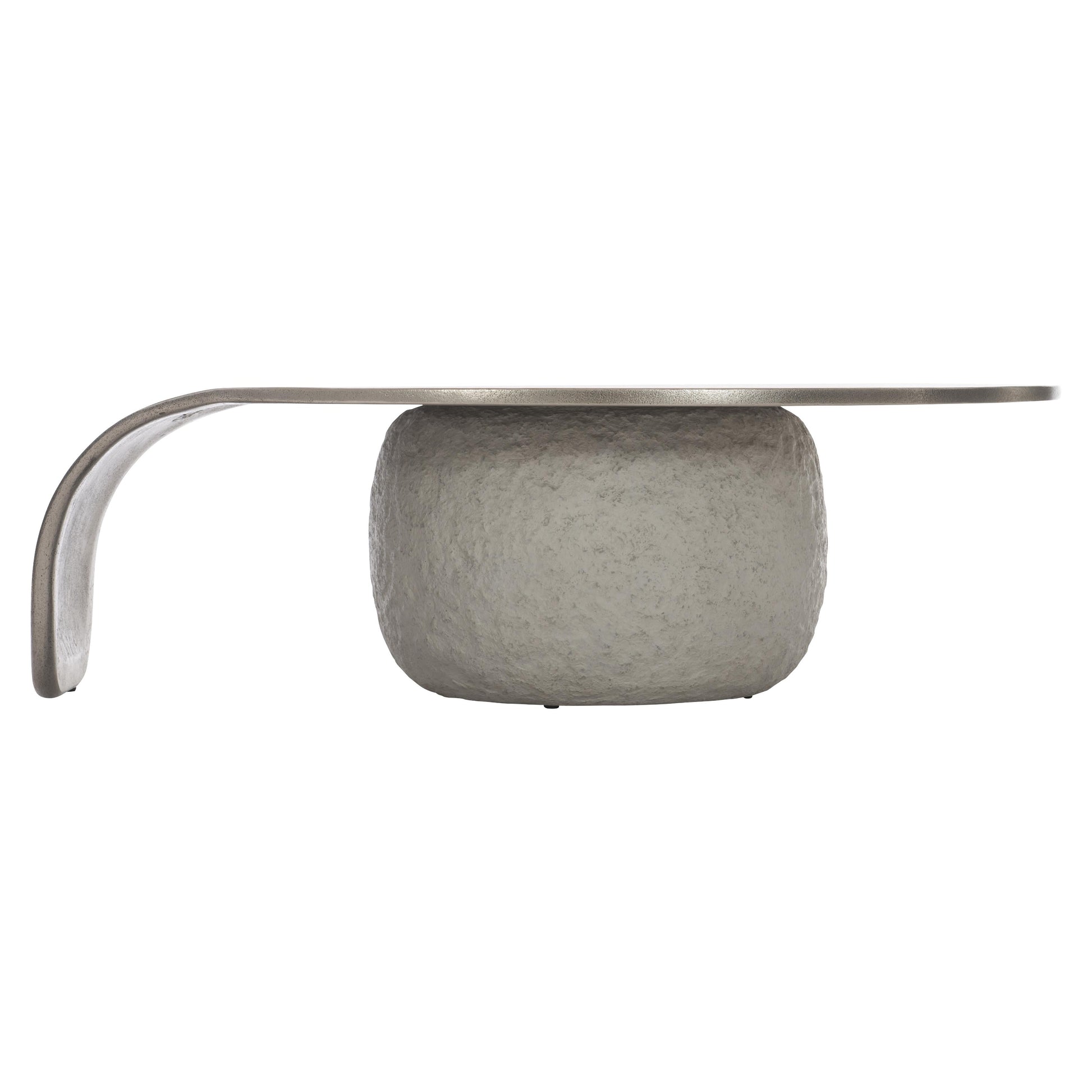 Kaori Sand Grey/Graphite Cocktail Table - Ornate Home