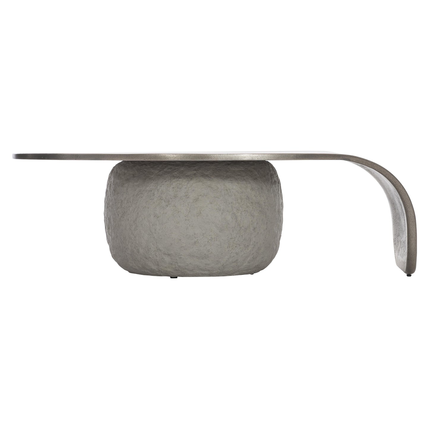 Kaori Sand Grey/Graphite Cocktail Table - Ornate Home