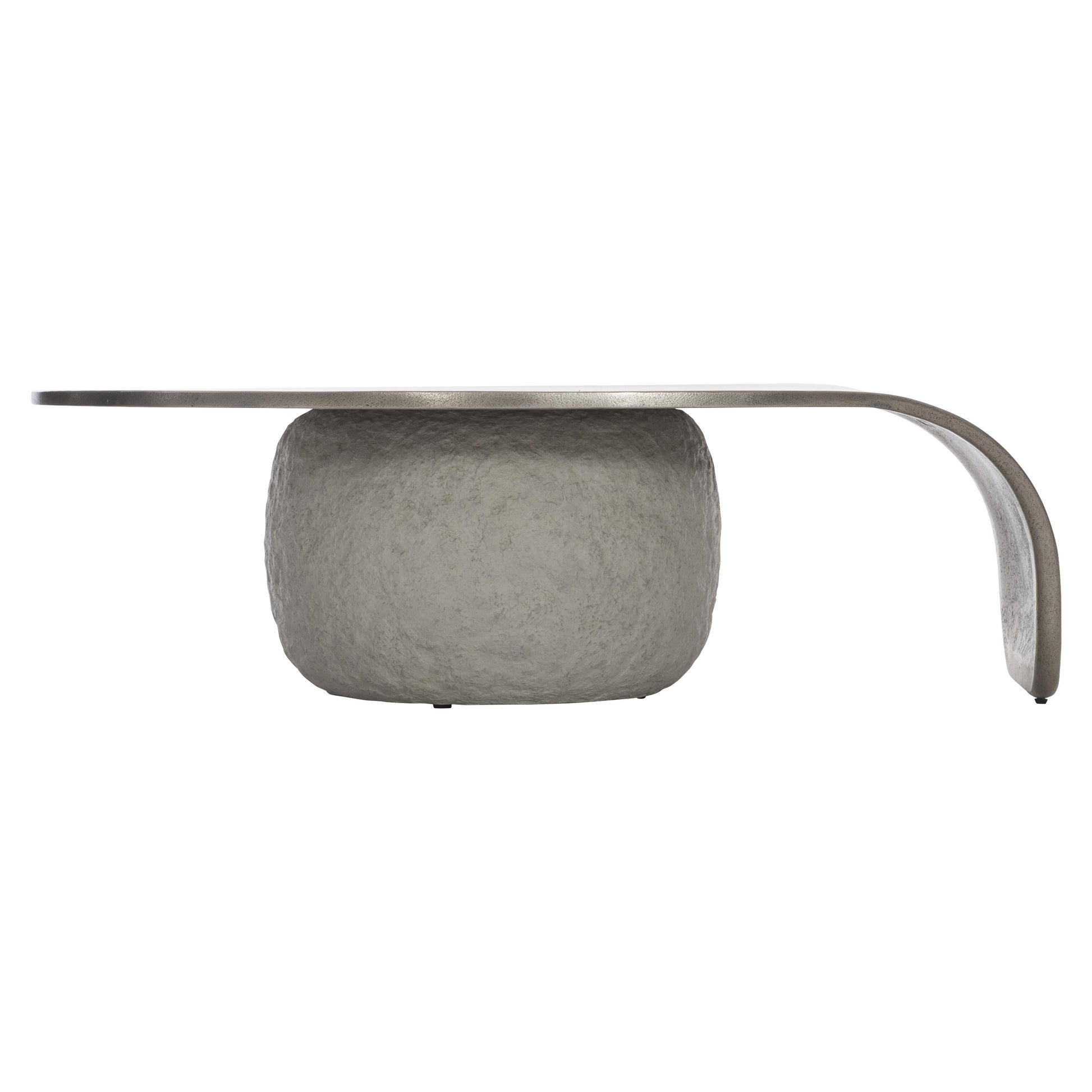 Kaori Sand Grey/Graphite Cocktail Table - Ornate Home