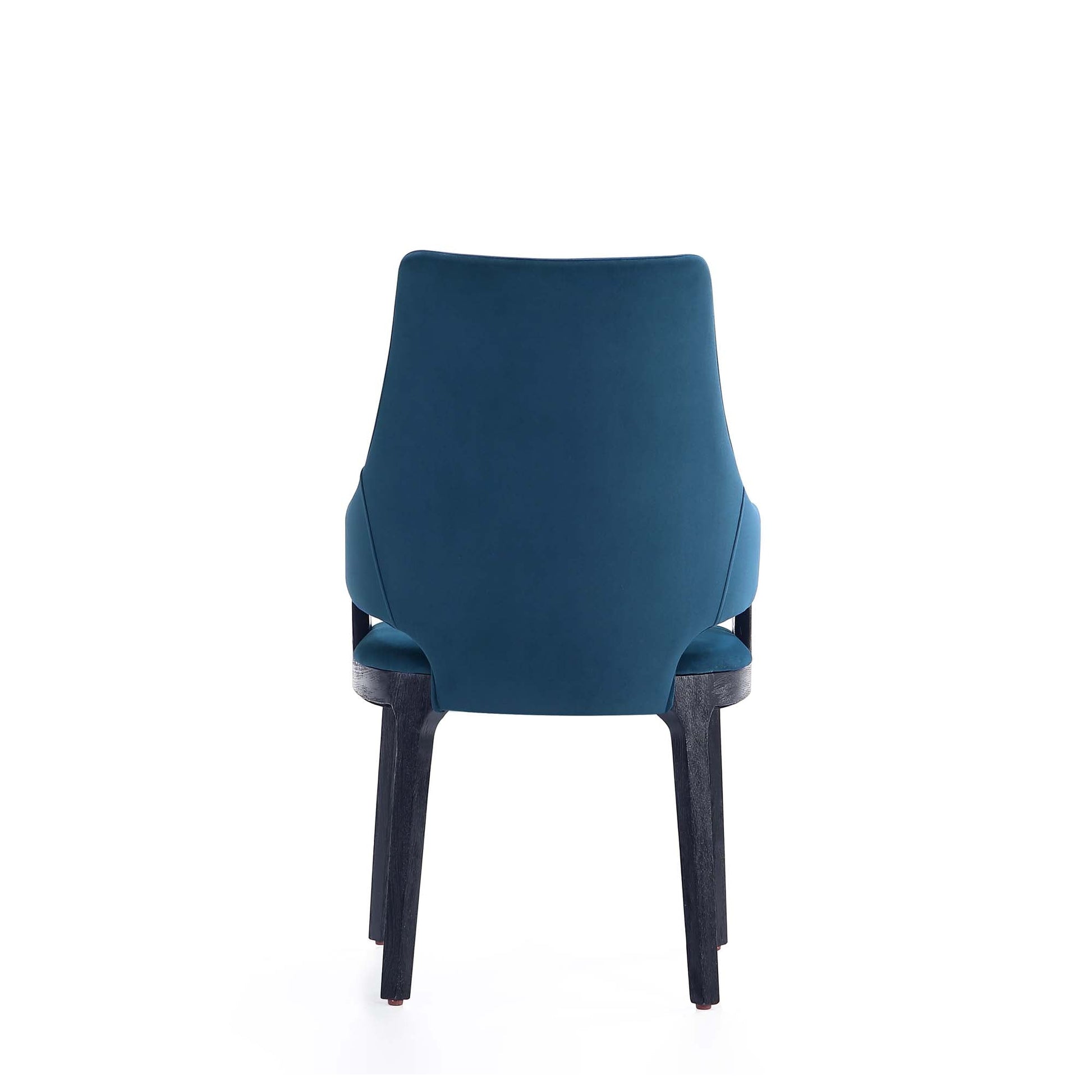 Kara Dining Arm Chair in Blue (set of 2) - Ornate Home