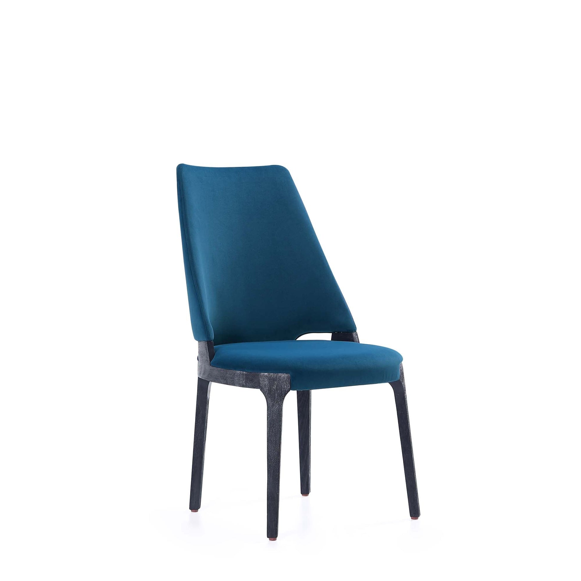 Kara Dining Side Chair in Blue (set of 4) - Ornate Home