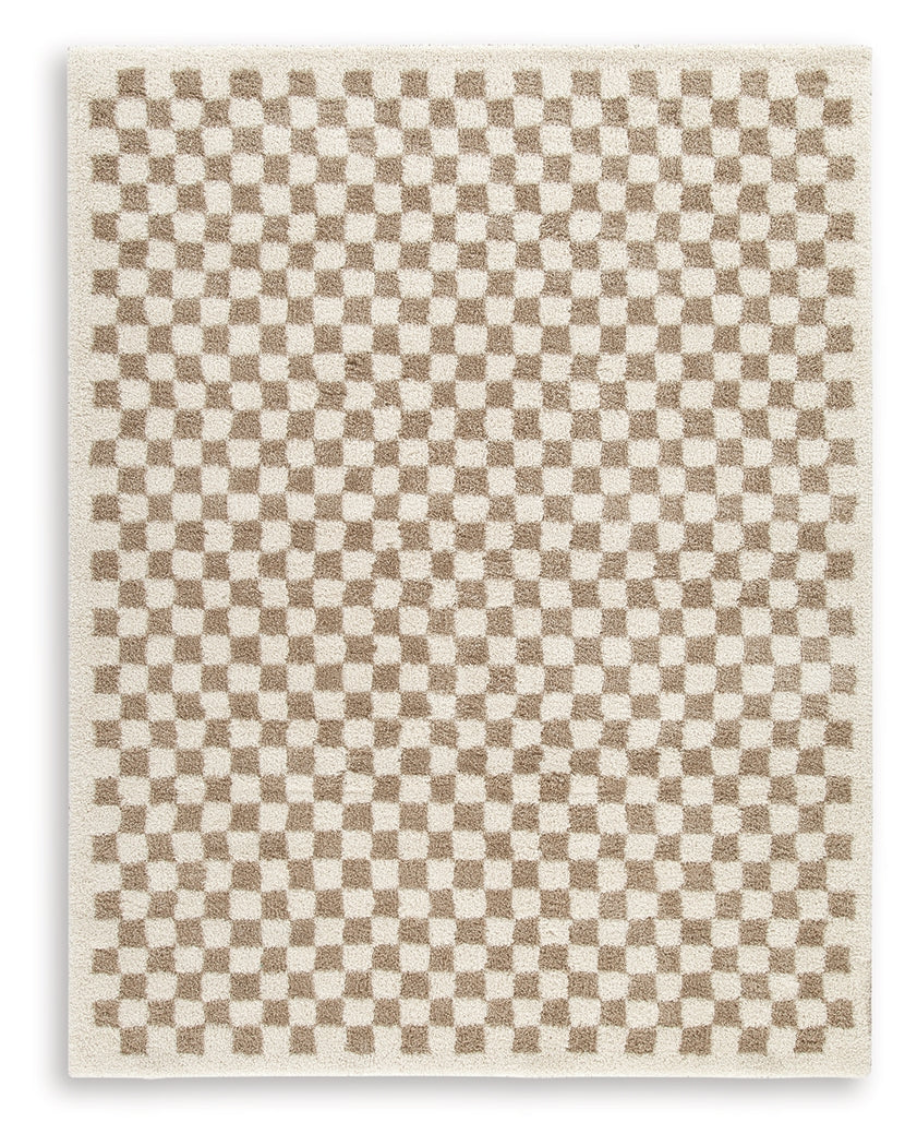 Karamen Taupe/Ivory Large Rug- Viva Furn