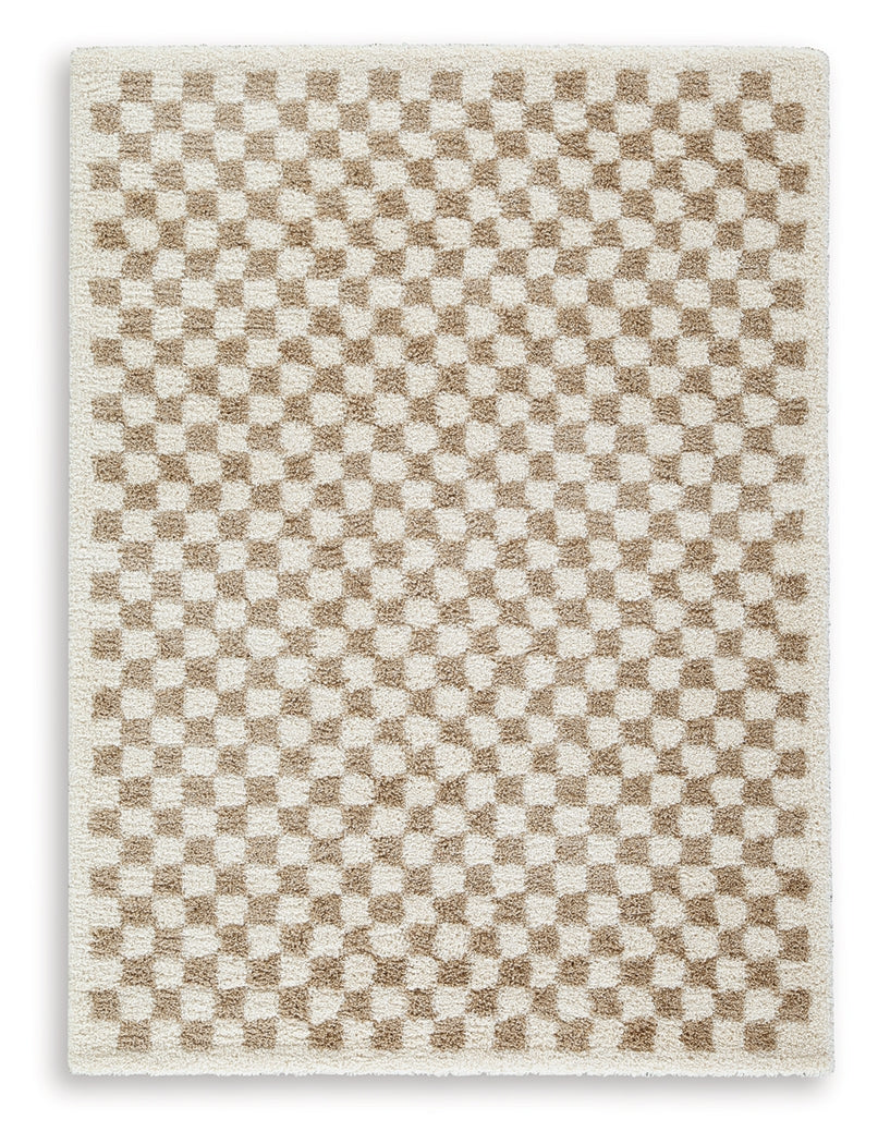 Karamen Taupe/Ivory Medium Rug- Viva Furn