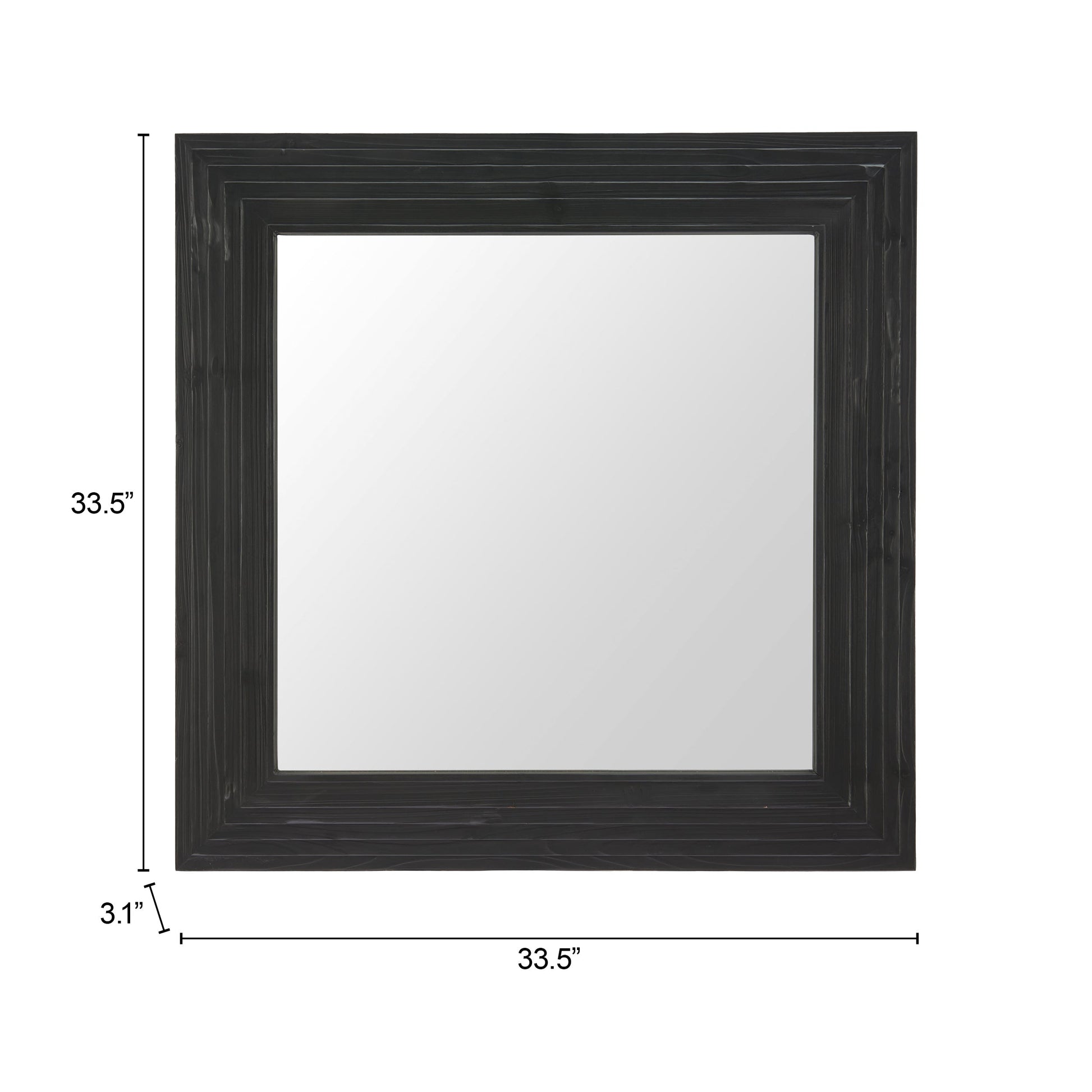 Kare Black Mirror - Ornate Home
