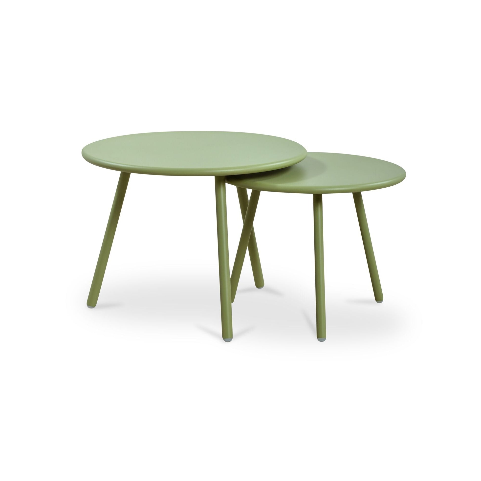 Kari Green Outdoor Nesting Coffee Table - Ornate Home