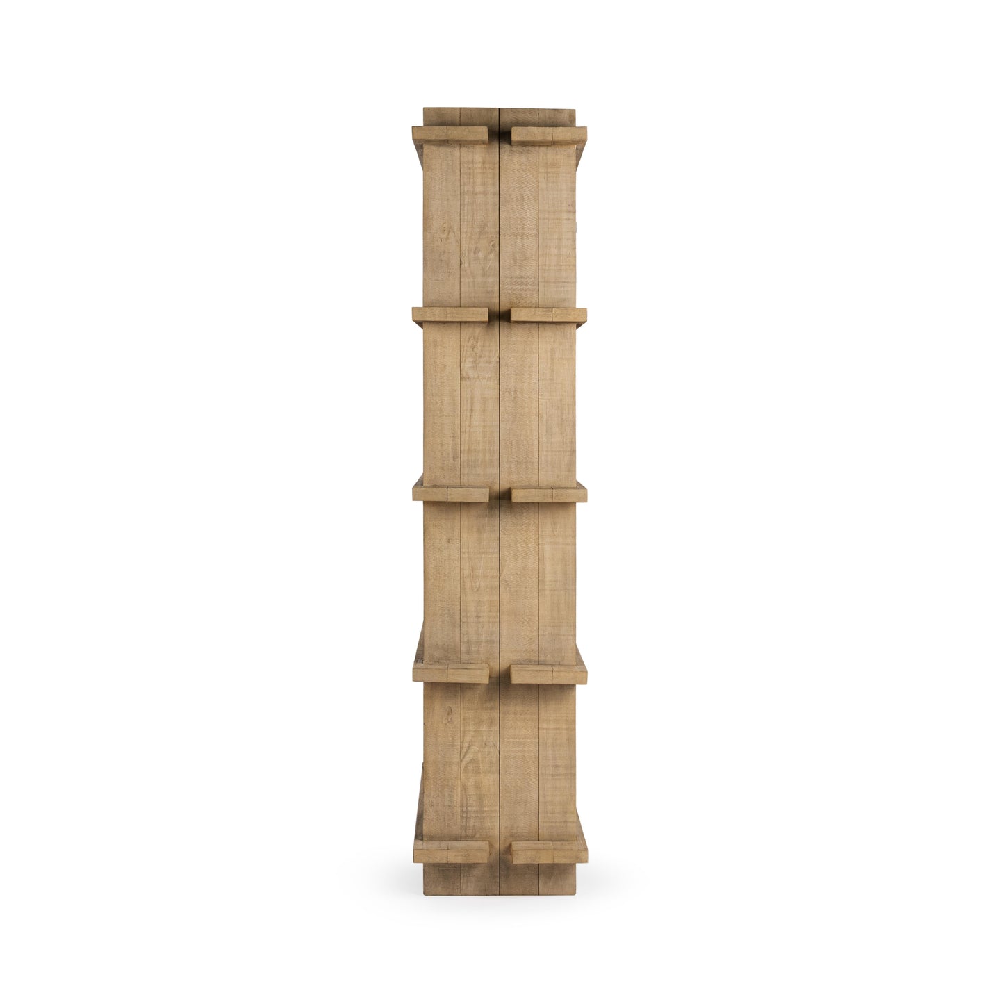 Karlla Natural Clay Bookshelf - Ornate Home
