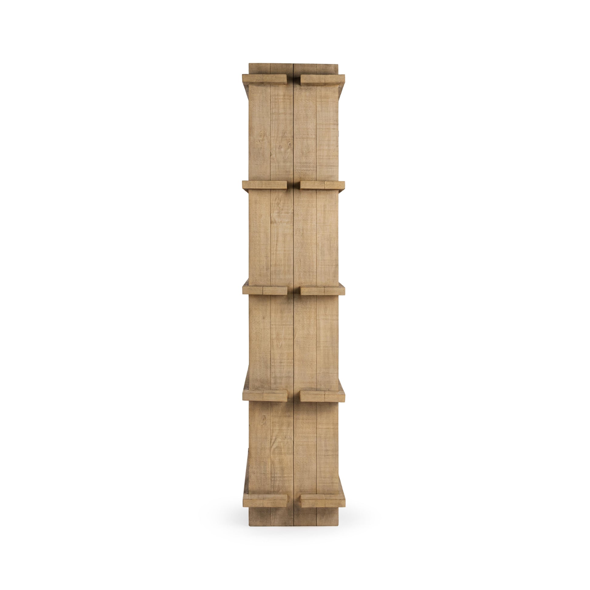 Karlla Natural Clay Bookshelf - Ornate Home