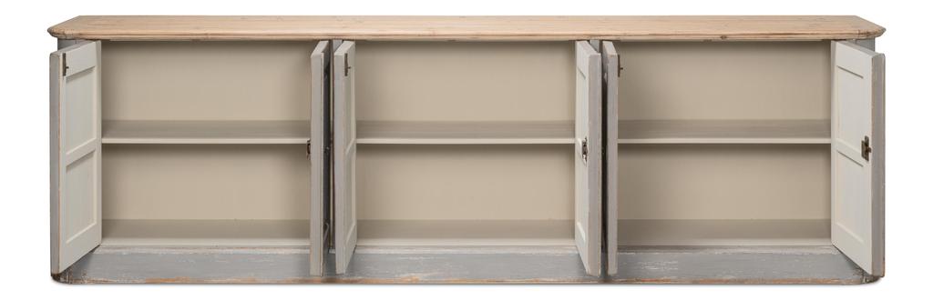 Karlsson Grey Swedish Sideboard - Ornate Home