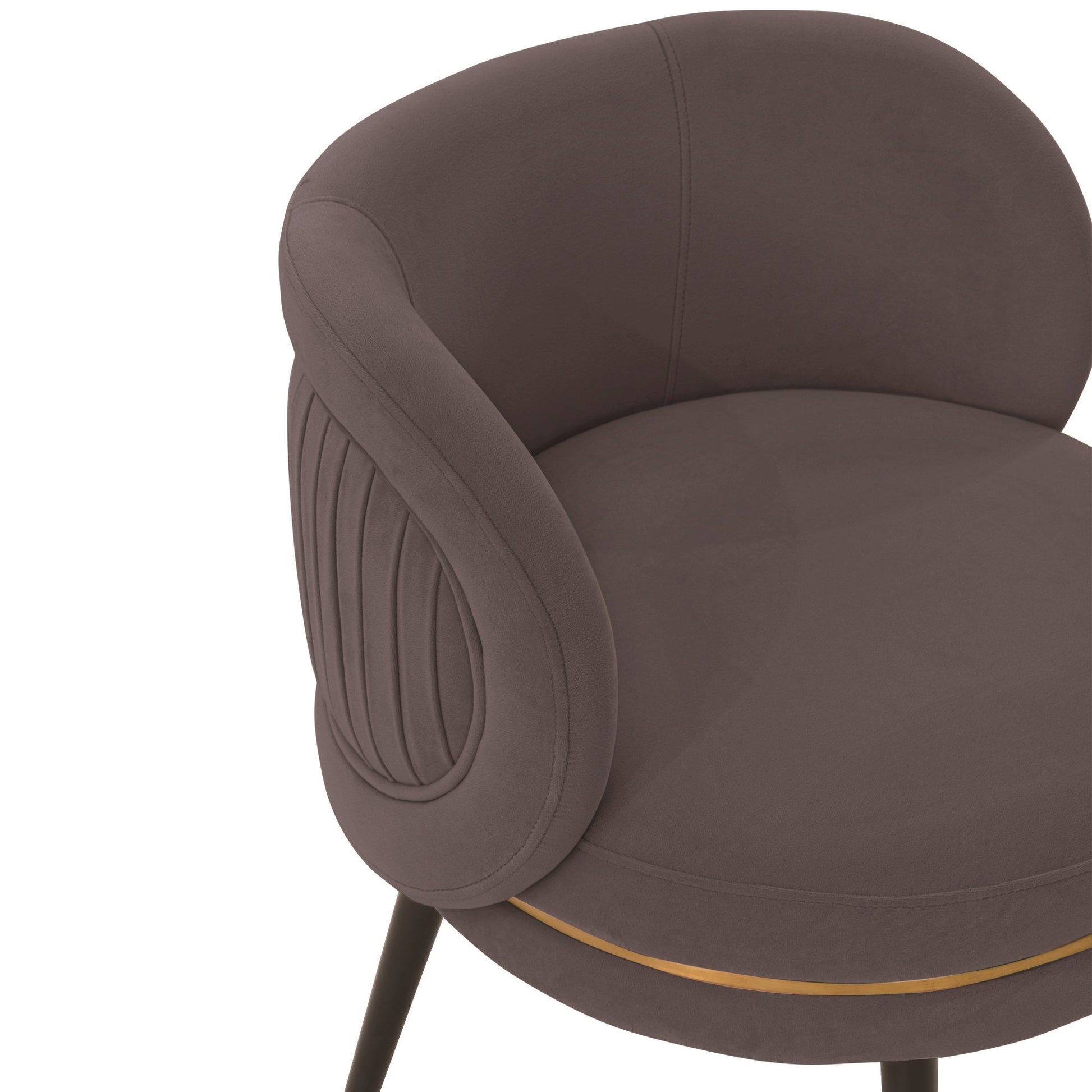 Kaya Dining Chair in Grey (set of 2) - Ornate Home