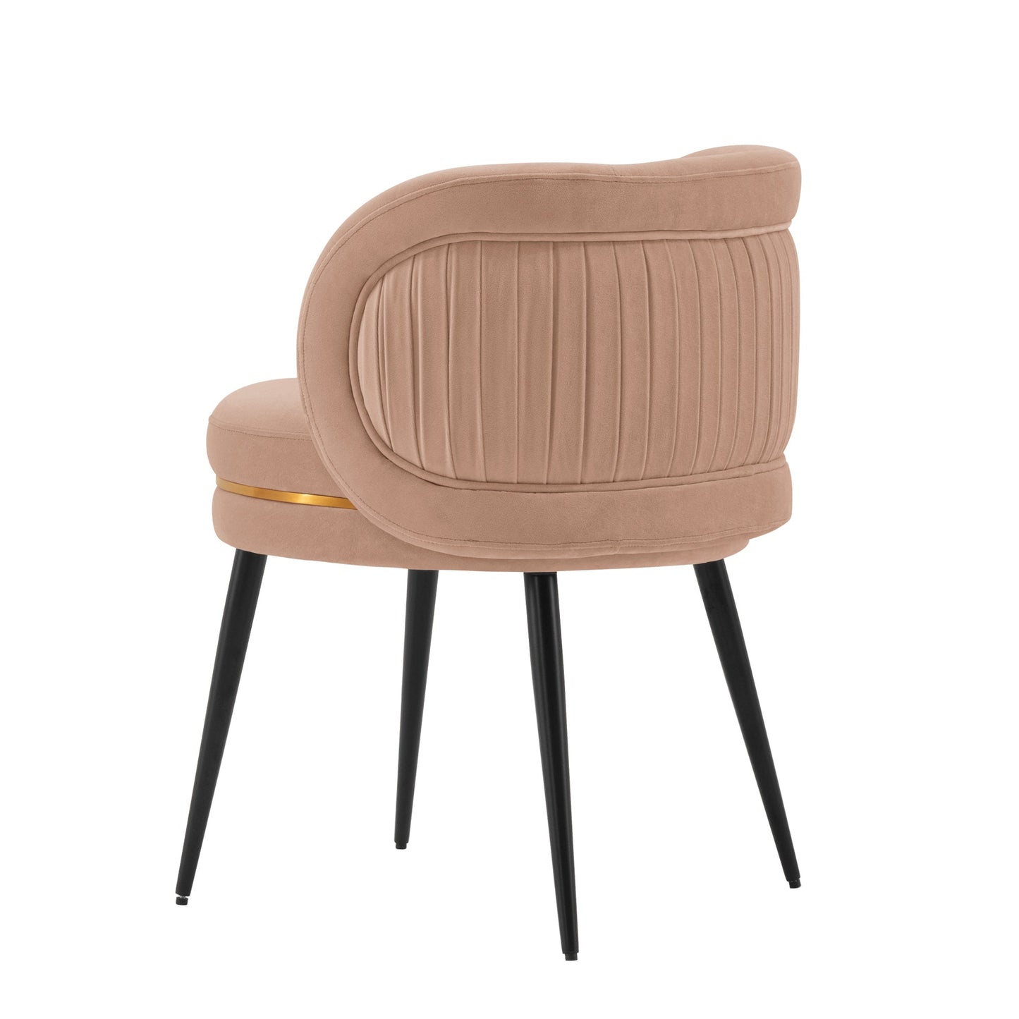 Kaya Dining Chair in Nude (set of 2) - Ornate Home
