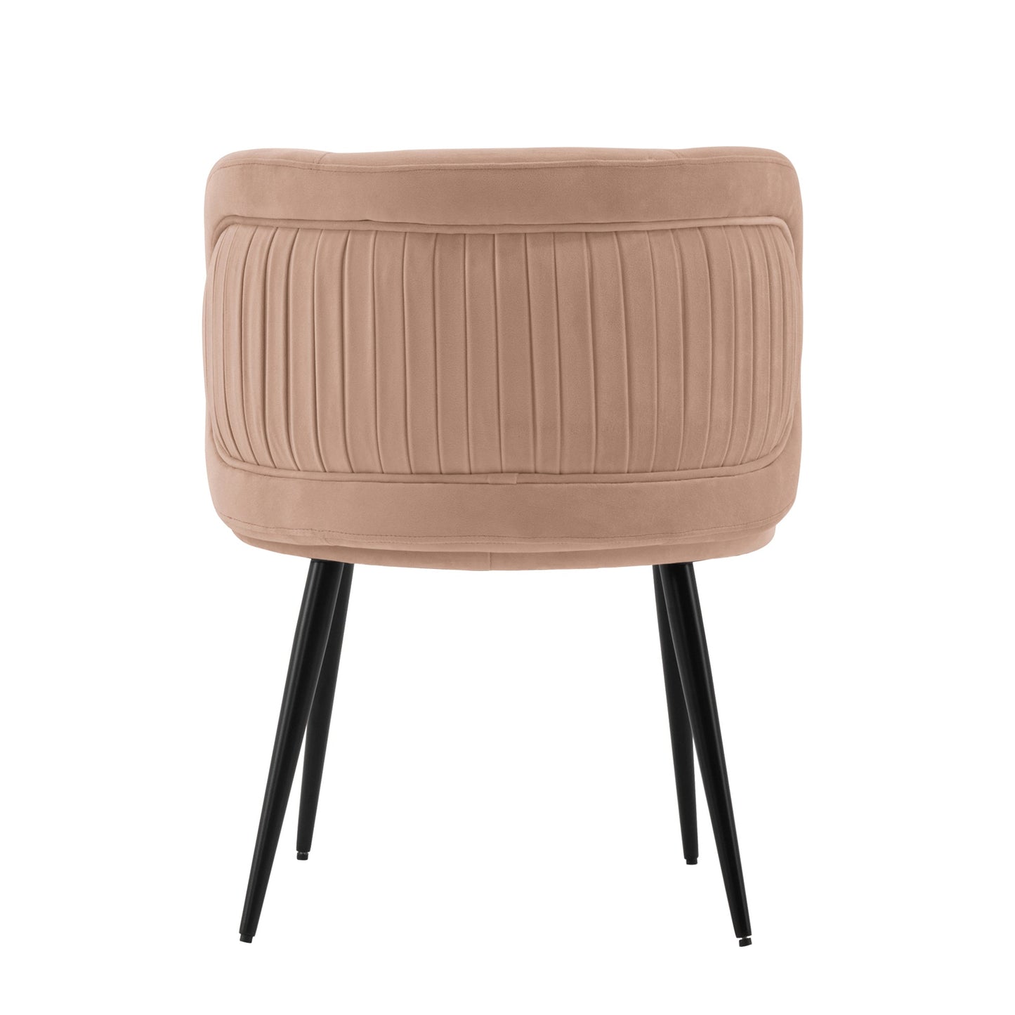 Kaya Dining Chair in Nude (set of 2) - Ornate Home