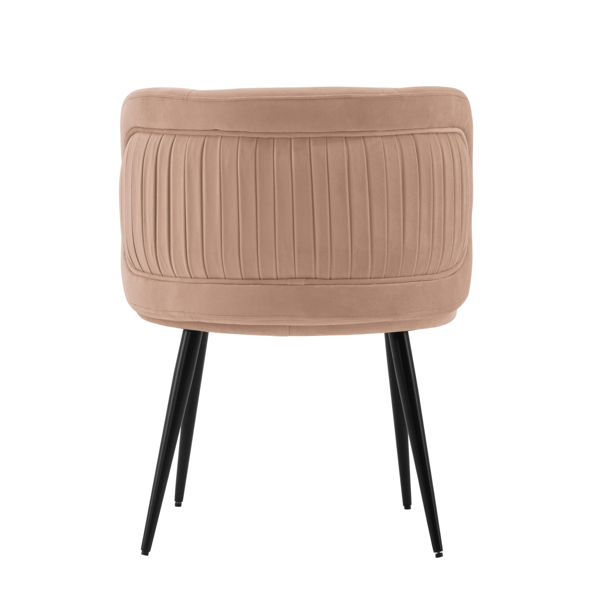 Kaya Dining Chair in Nude (set of 2) - Ornate Home