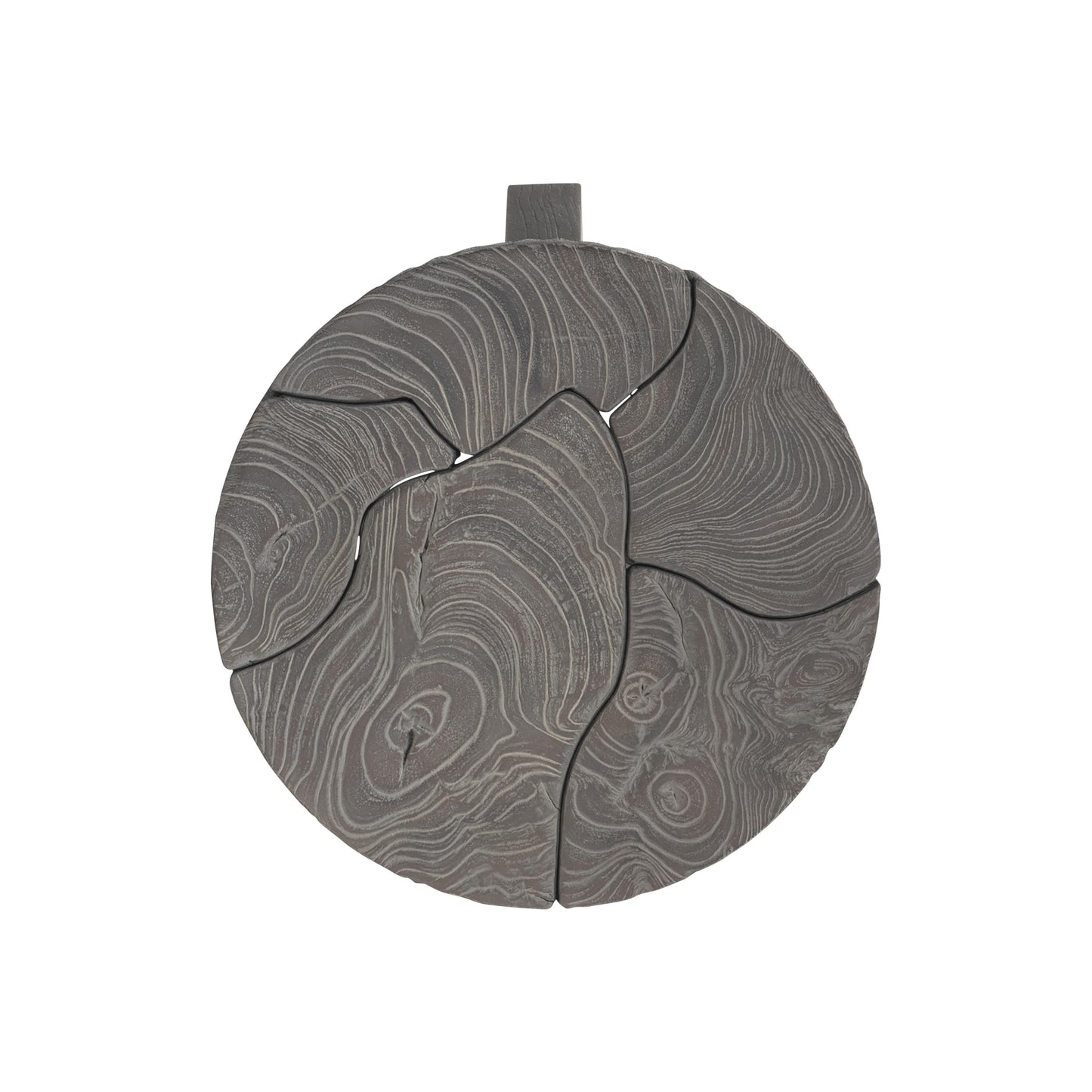 Kaya Smoked Truffle Accent Table - Ornate Home