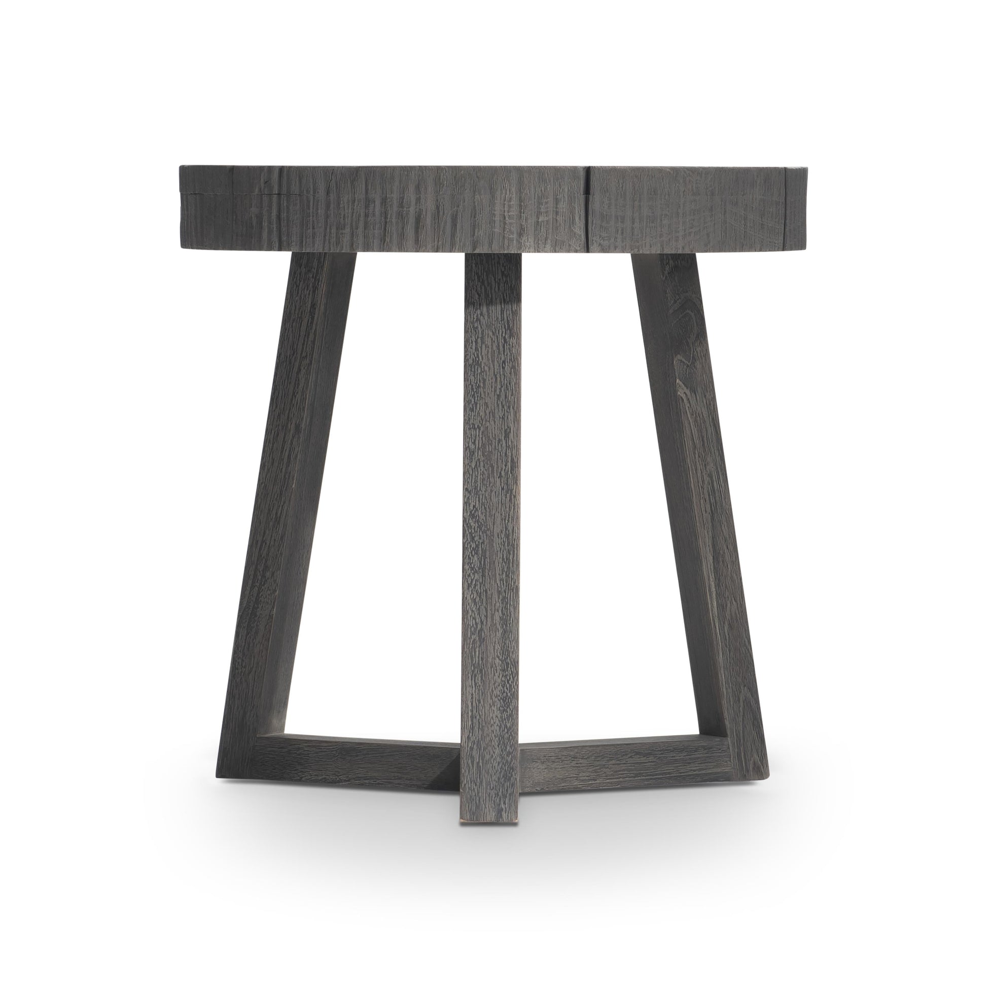 Kaya Smoked Truffle Side Table - Ornate Home
