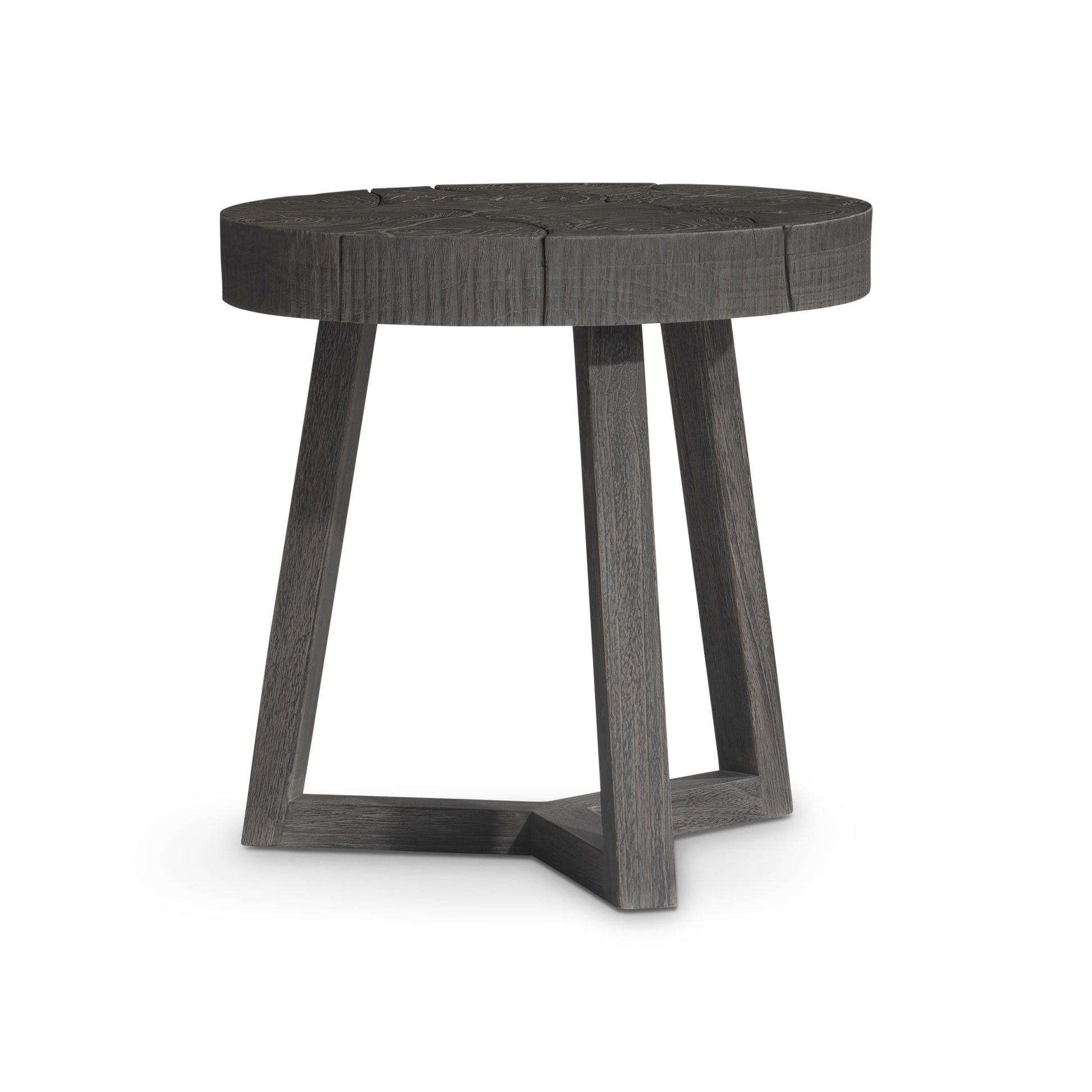 Kaya Smoked Truffle Side Table - Ornate Home