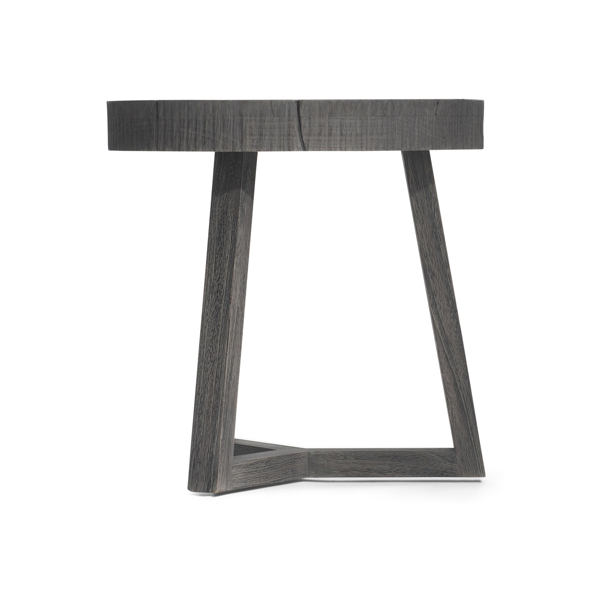 Kaya Smoked Truffle Side Table - Ornate Home