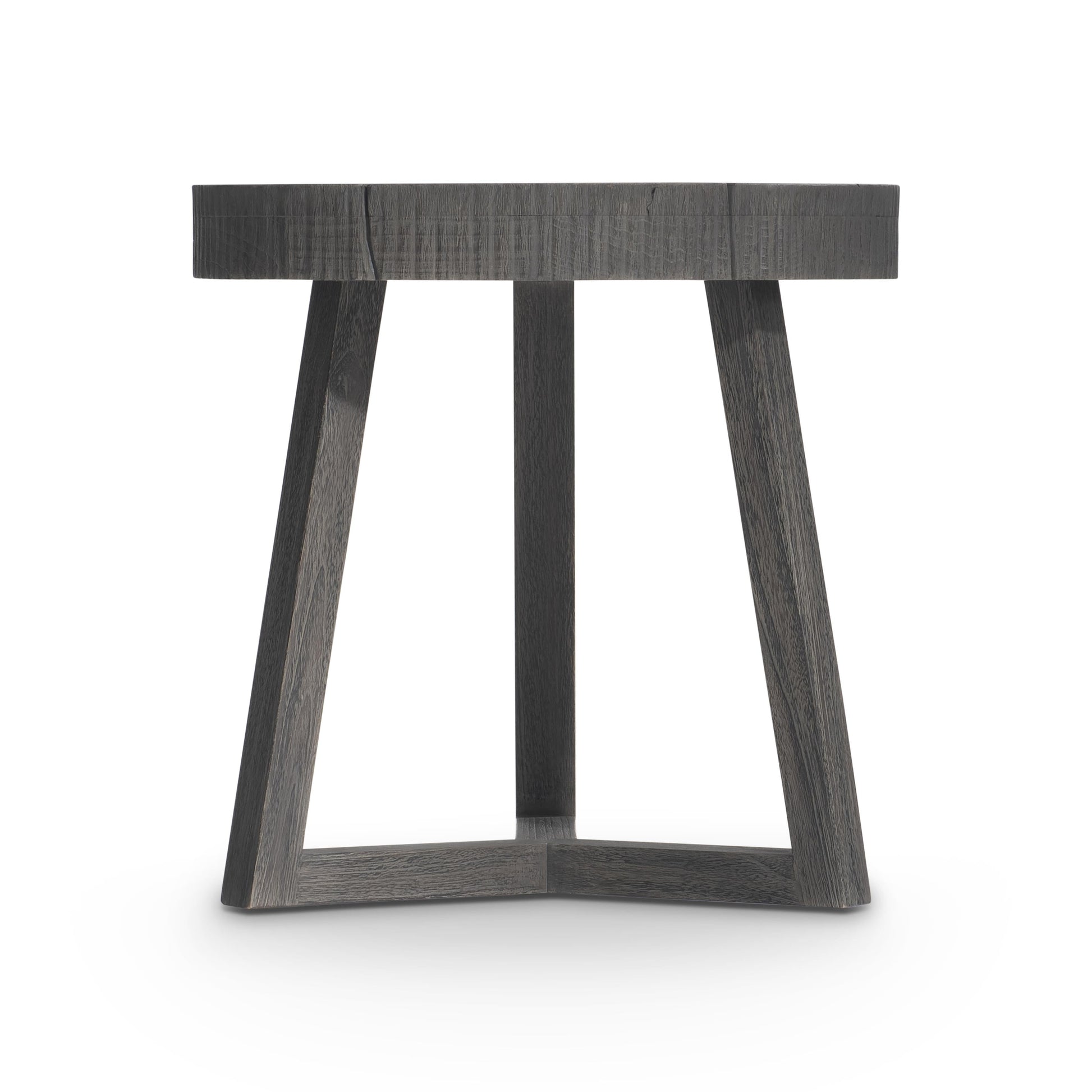 Kaya Smoked Truffle Side Table - Ornate Home