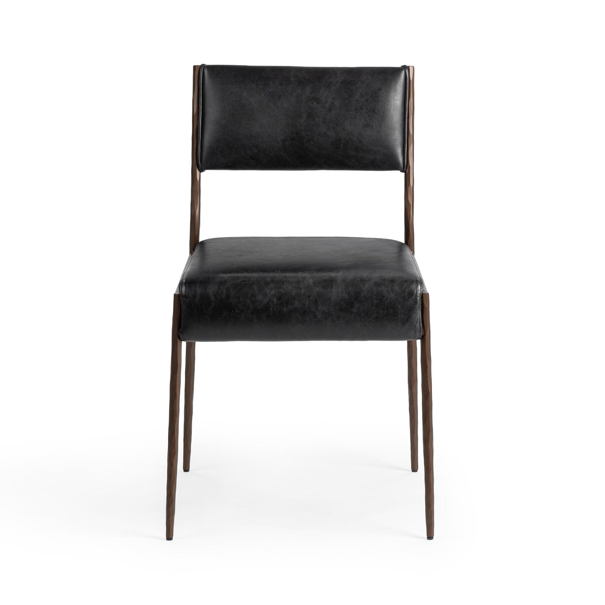 Kayne Jet Black Dining Chair (Set of 2) - Ornate Home