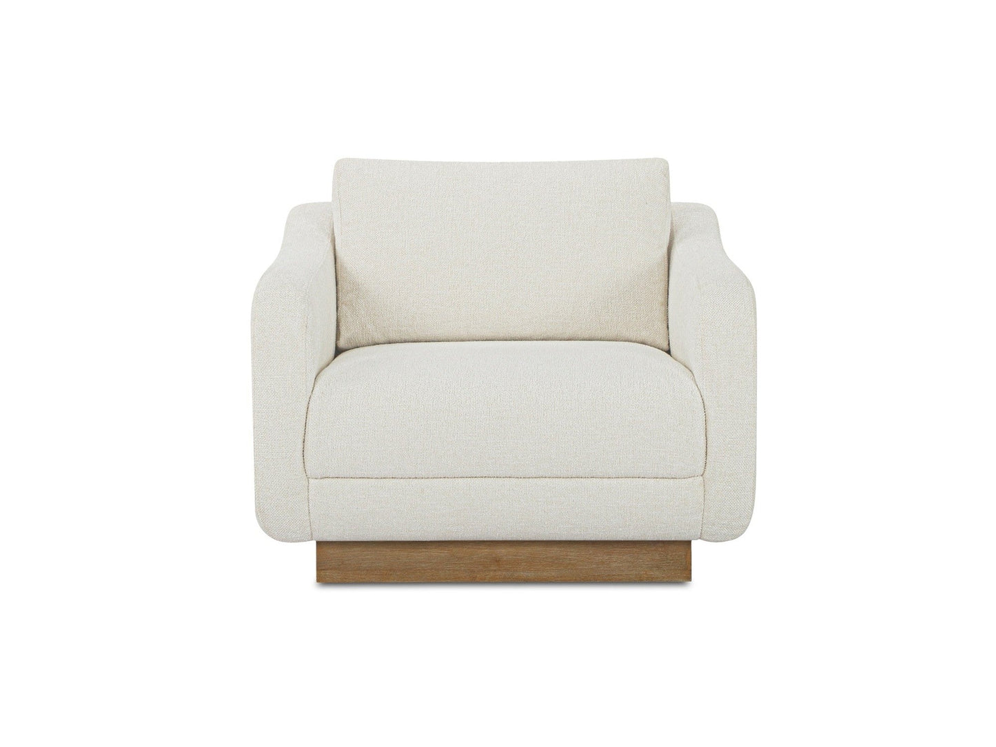 Keane Cream Lounge Chair - Ornate Home