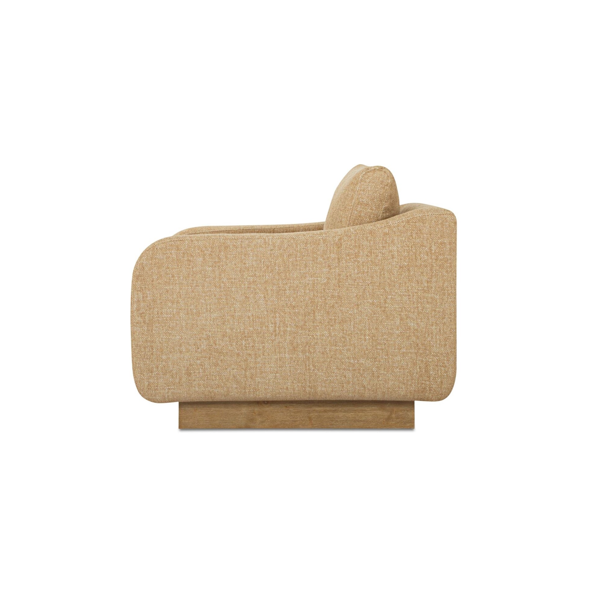 Keane Ochre Lounge Chair - Ornate Home