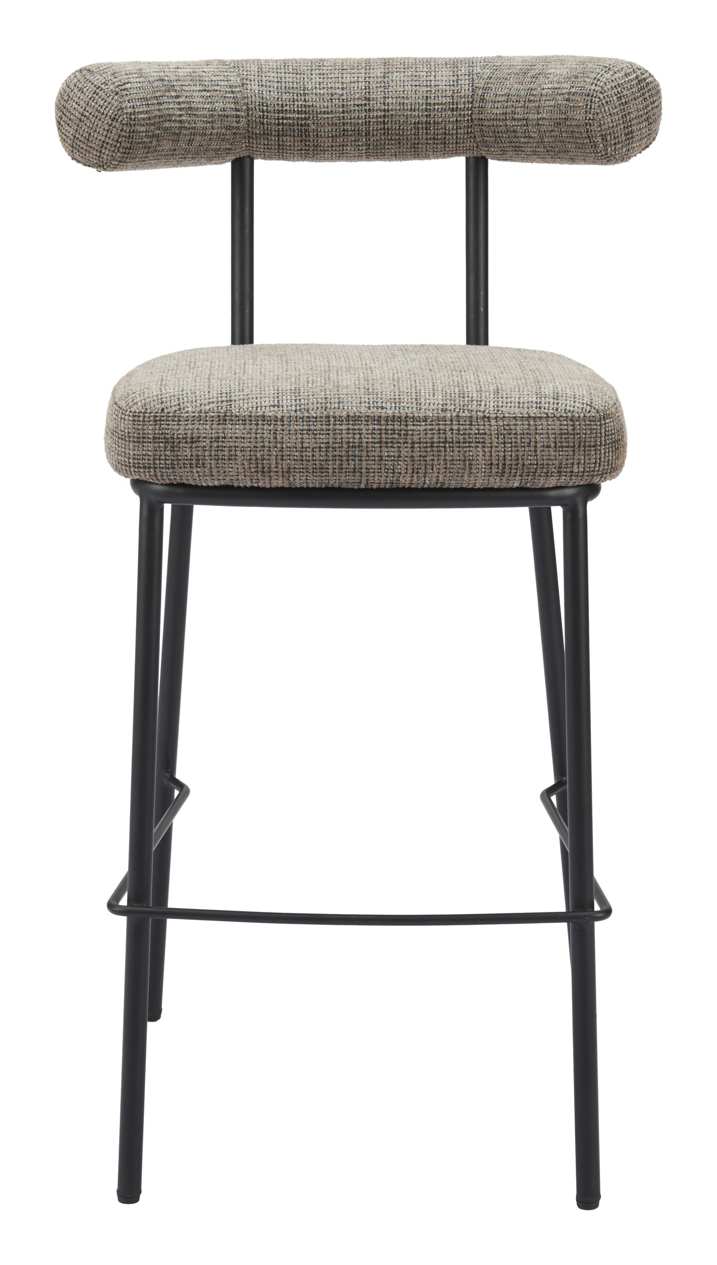 Kede Green Tweed Barstool - Ornate Home