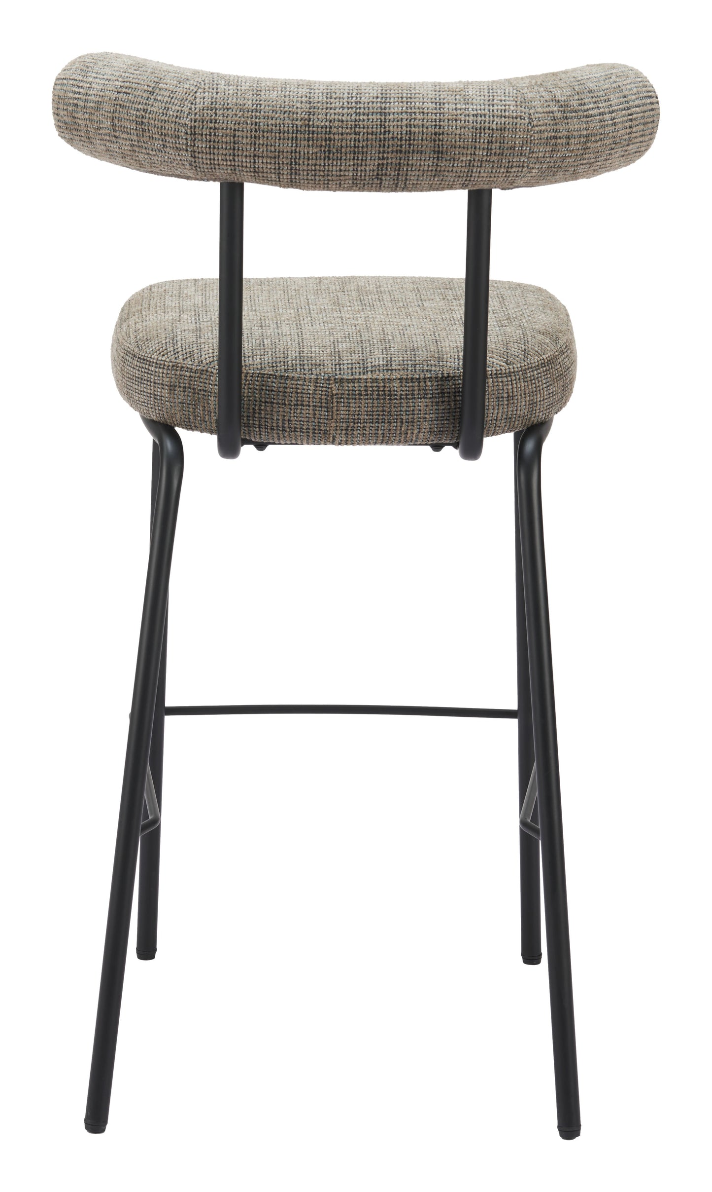 Kede Green Tweed Barstool - Ornate Home