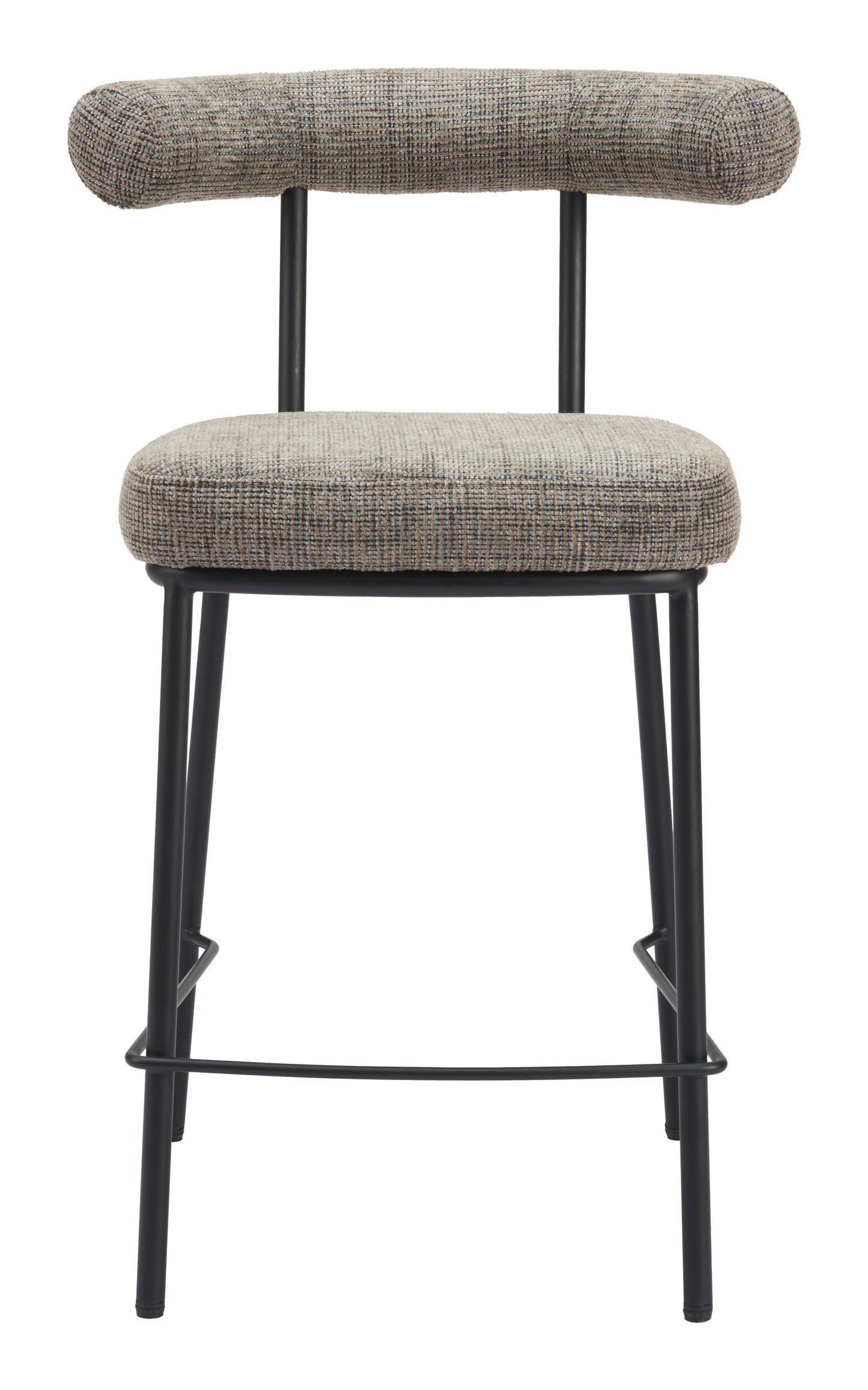 Kede Green Tweed Counter Stool - Ornate Home