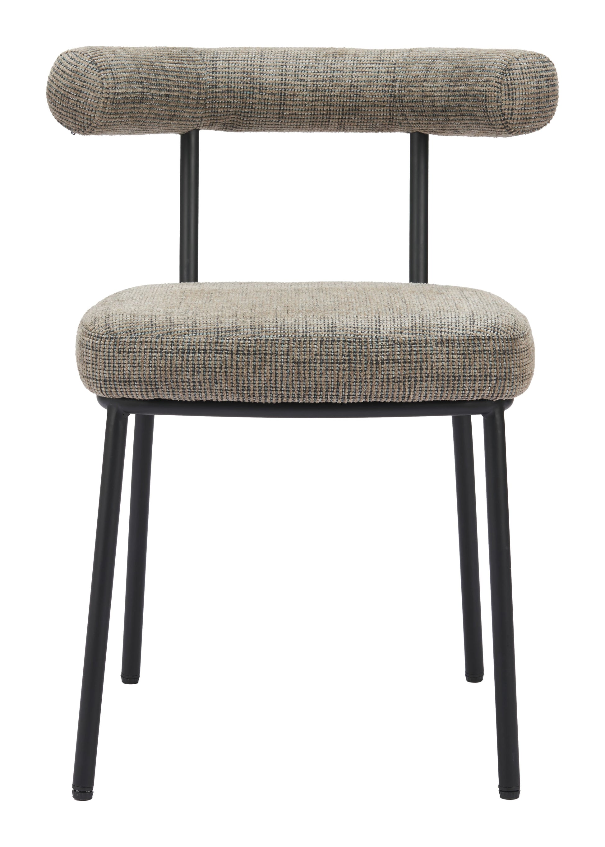 Kede Green Tweed Dining Chair (Set of 2) - Ornate Home