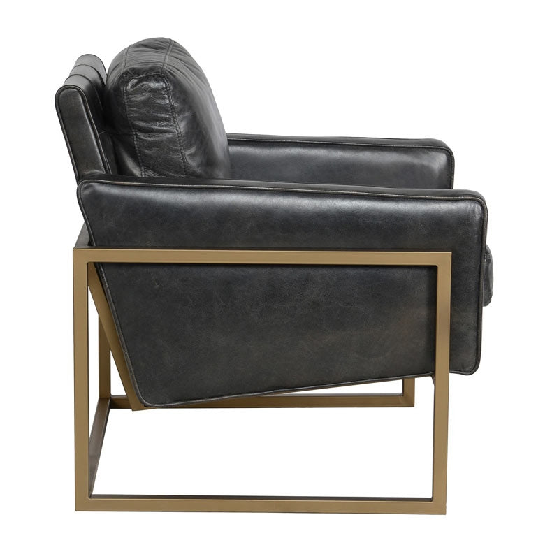 Ken Black Club Chair - Ornate Home
