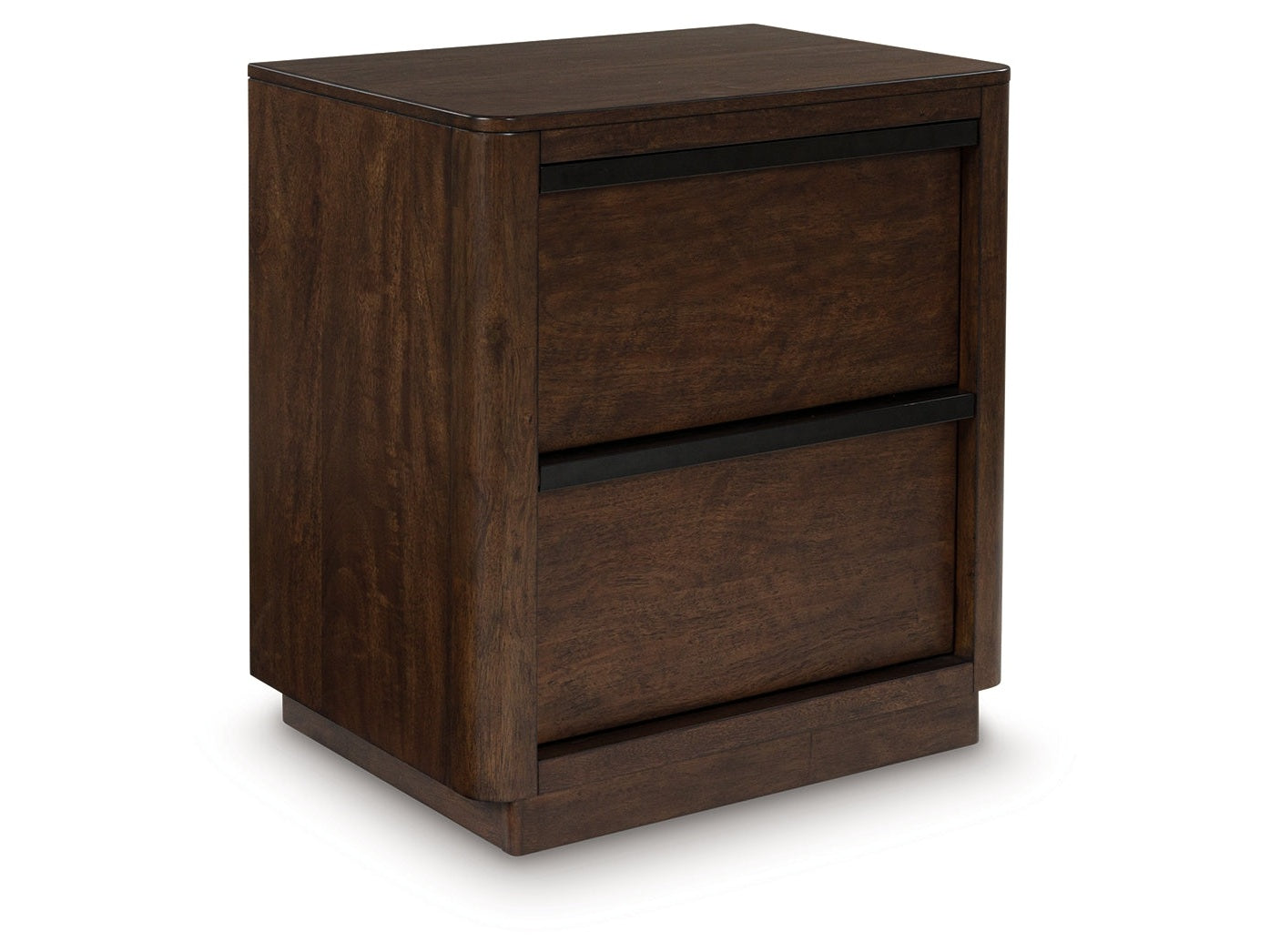 Kendamor Dark Brown Nightstand- Viva Furn