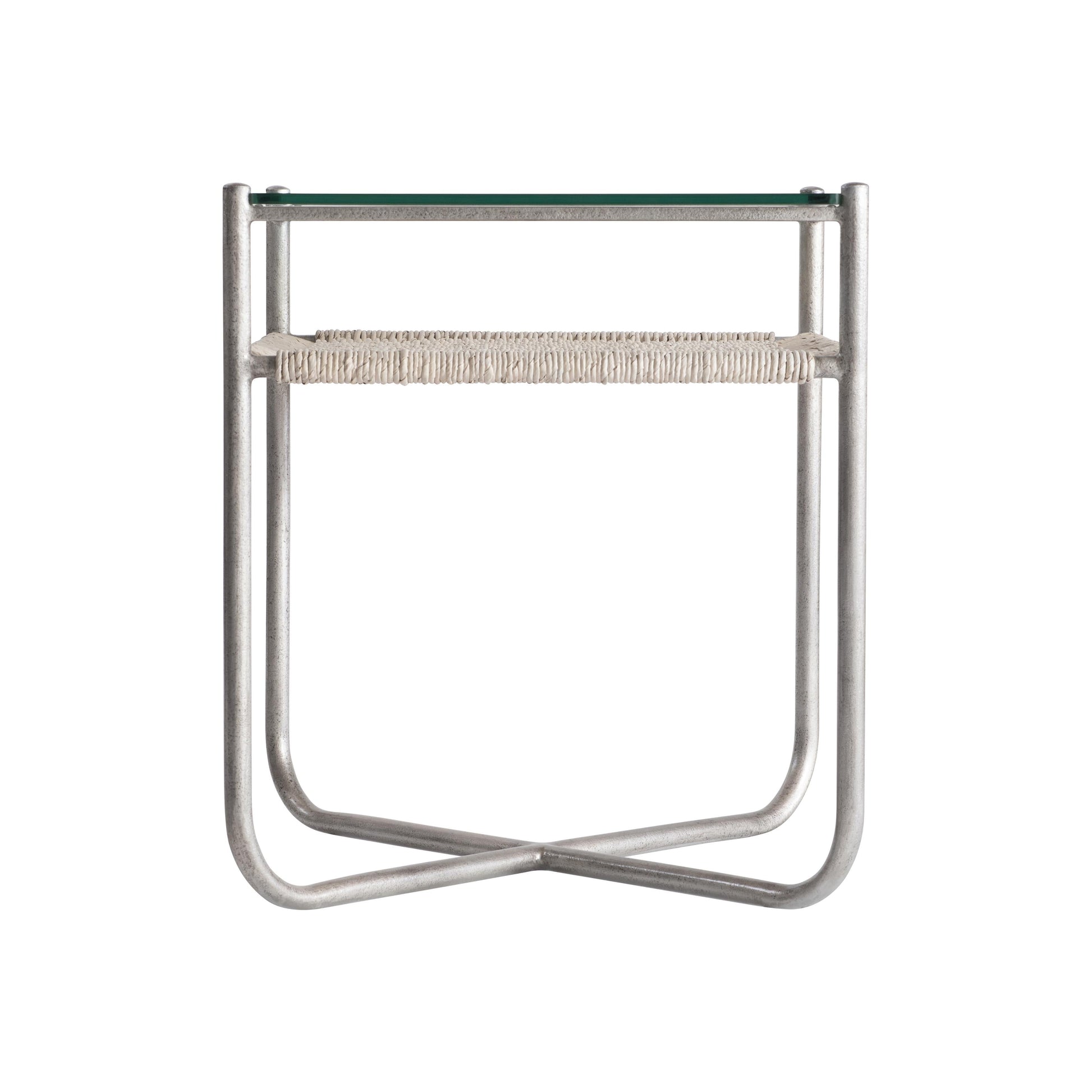 Kendo Light Grey Wash/Graphite Side Table - Ornate Home