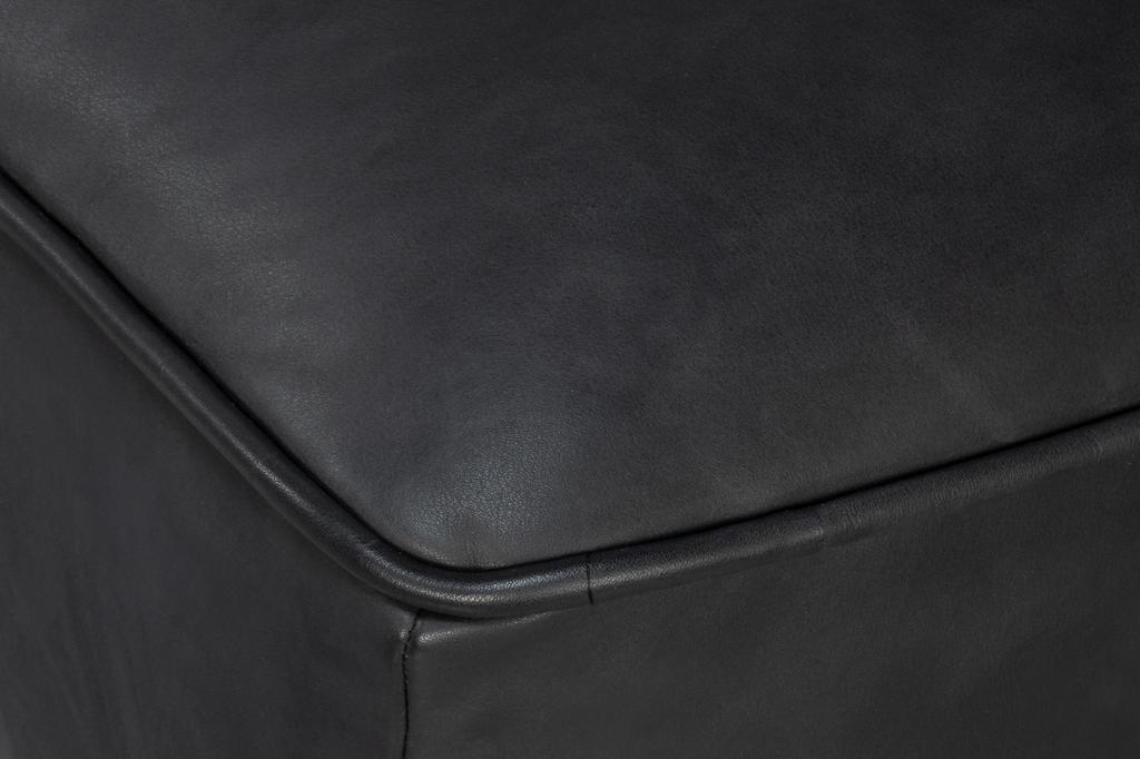 Kennett Black Swivel Chair - Ornate Home