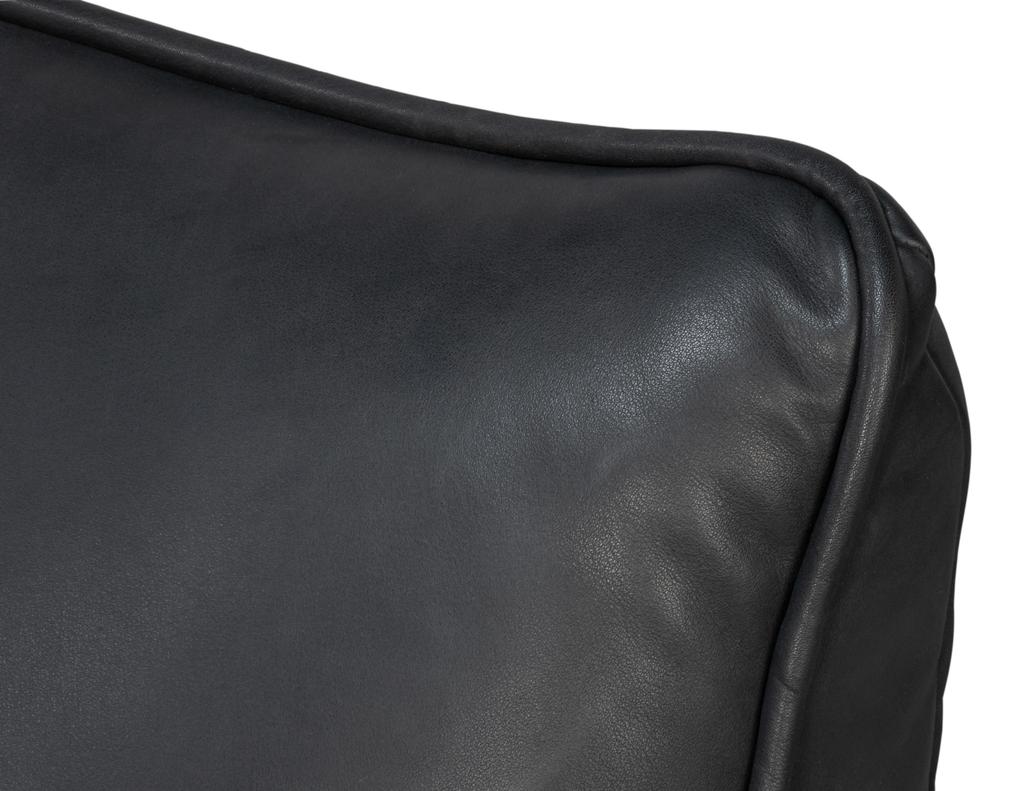 Kennett Black Swivel Chair - Ornate Home