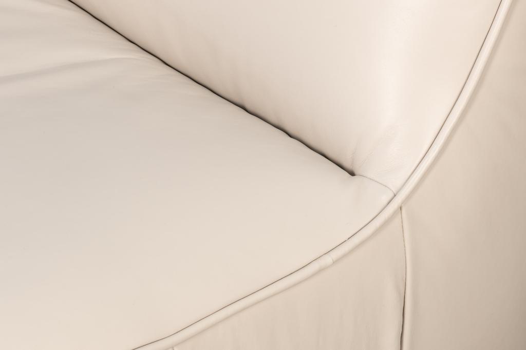 Kennett White Swivel Chair - Ornate Home