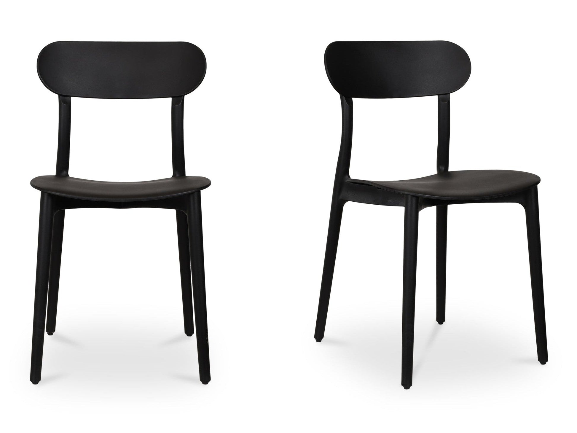 Kent Black Outdoor Dining Chair (Set of 2) - Ornate Home