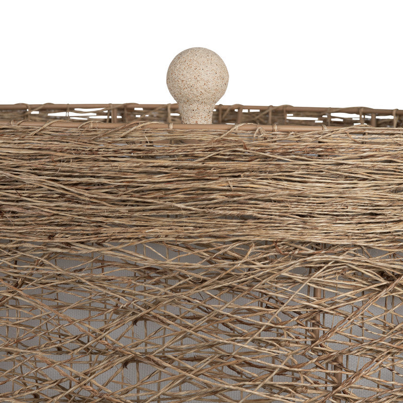 Kenya Tan/Brown Floor Lamp - Ornate Home