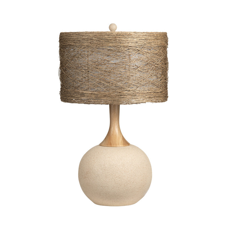 Kenya Tan/Brown Table Lamp - Ornate Home
