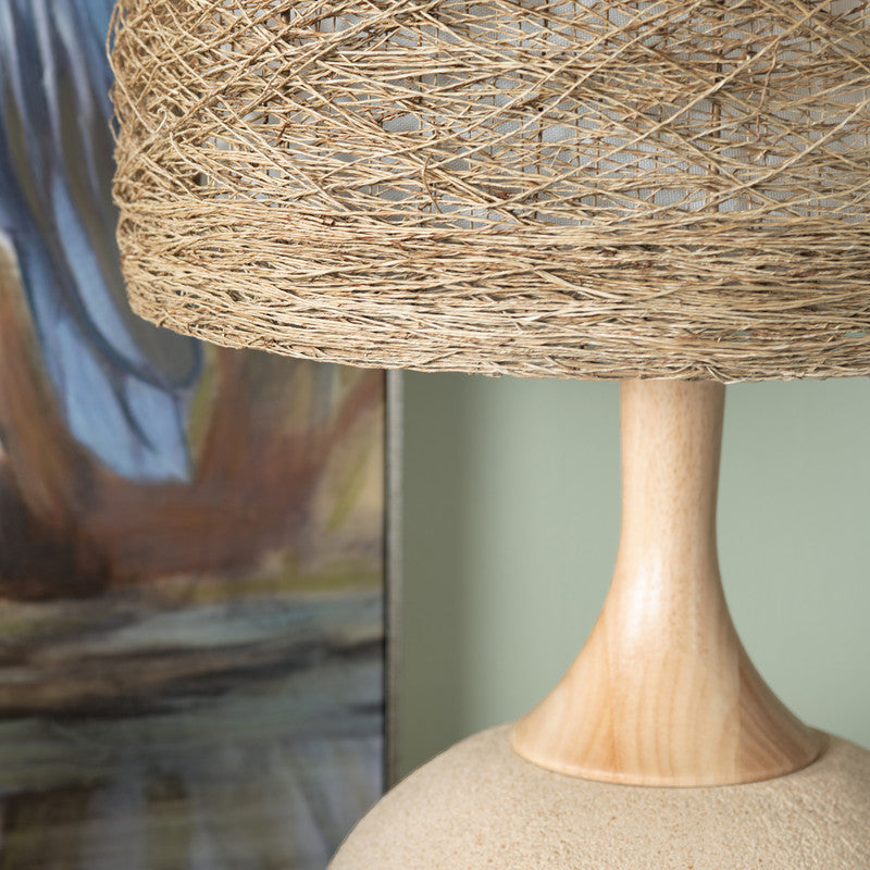 Kenya Tan/Brown Table Lamp - Ornate Home