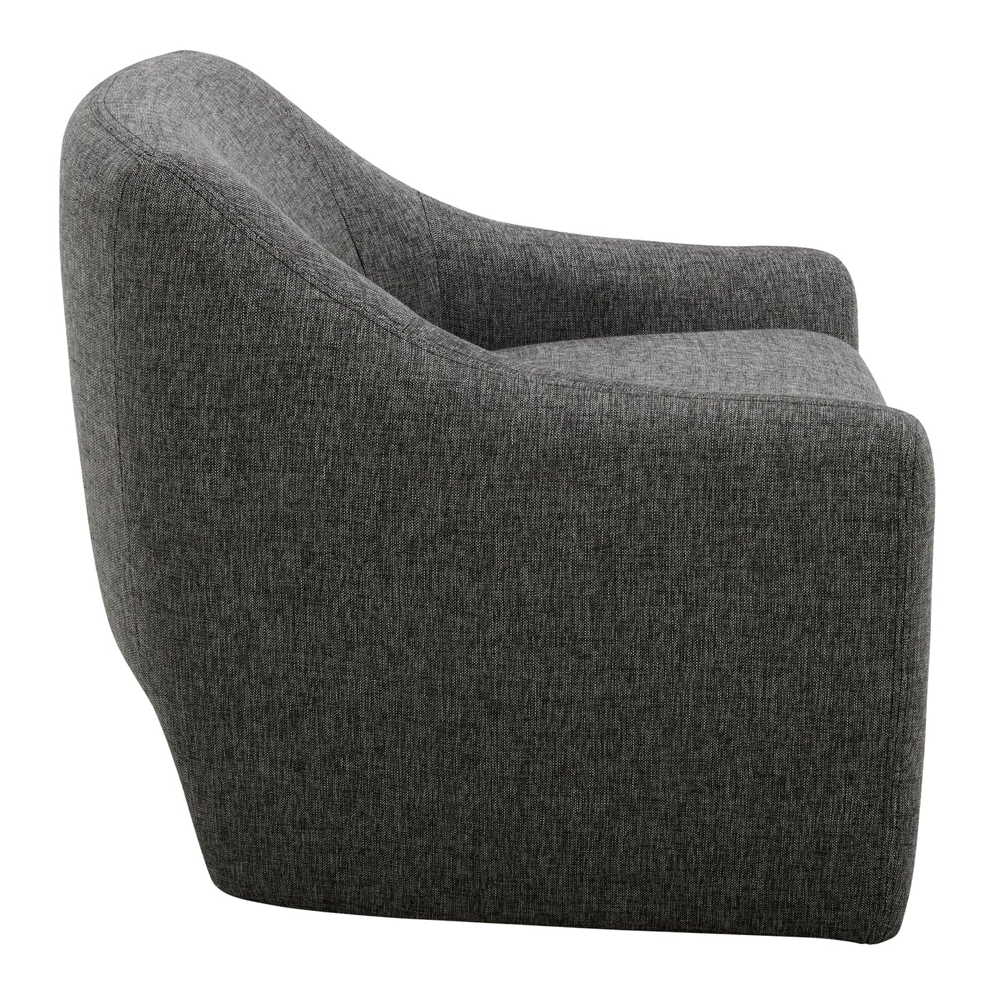 Kenzie Shadowed Grey Accent Chair - Ornate Home