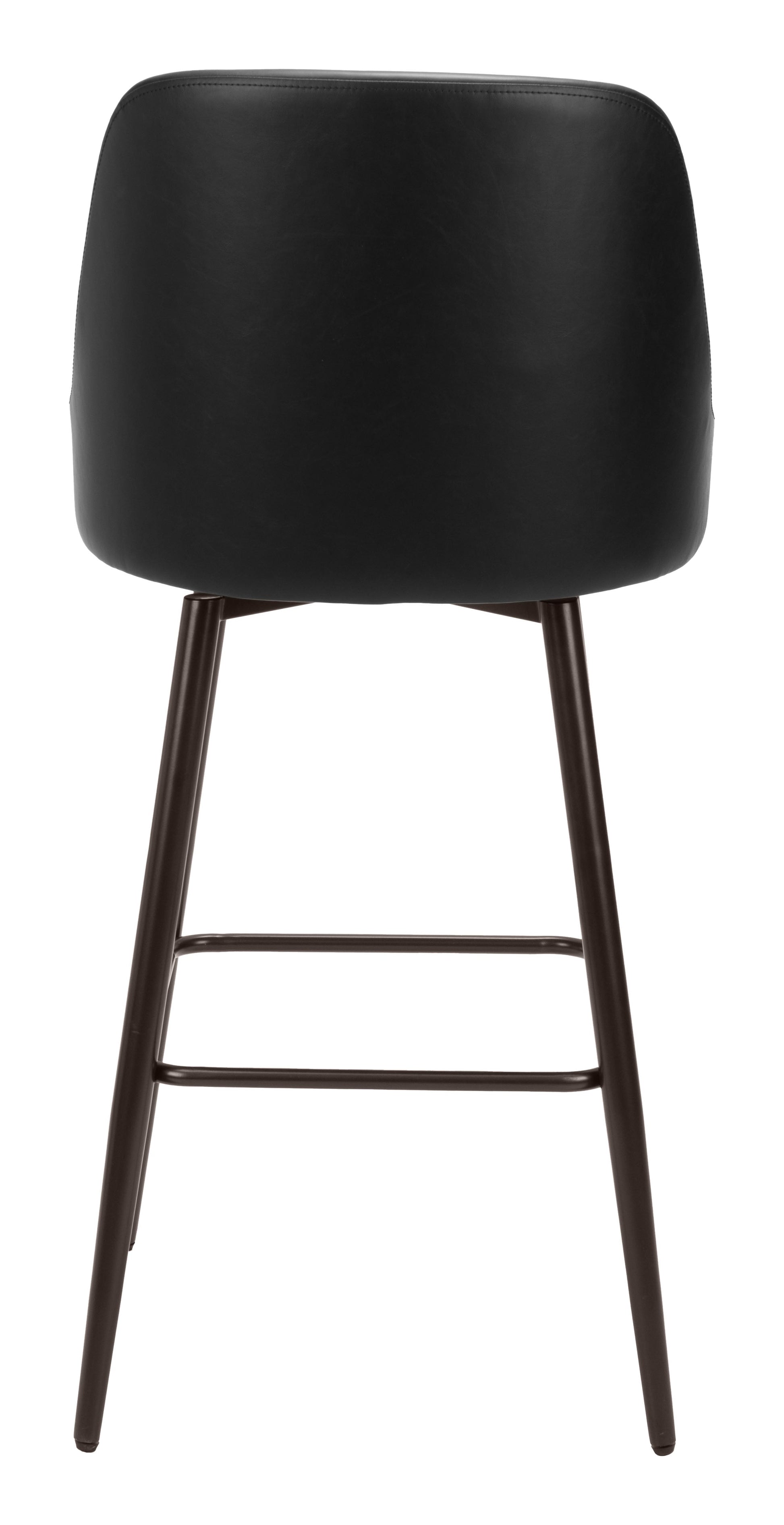 Keppel Black & Bronze Swivel Barstool - Ornate Home