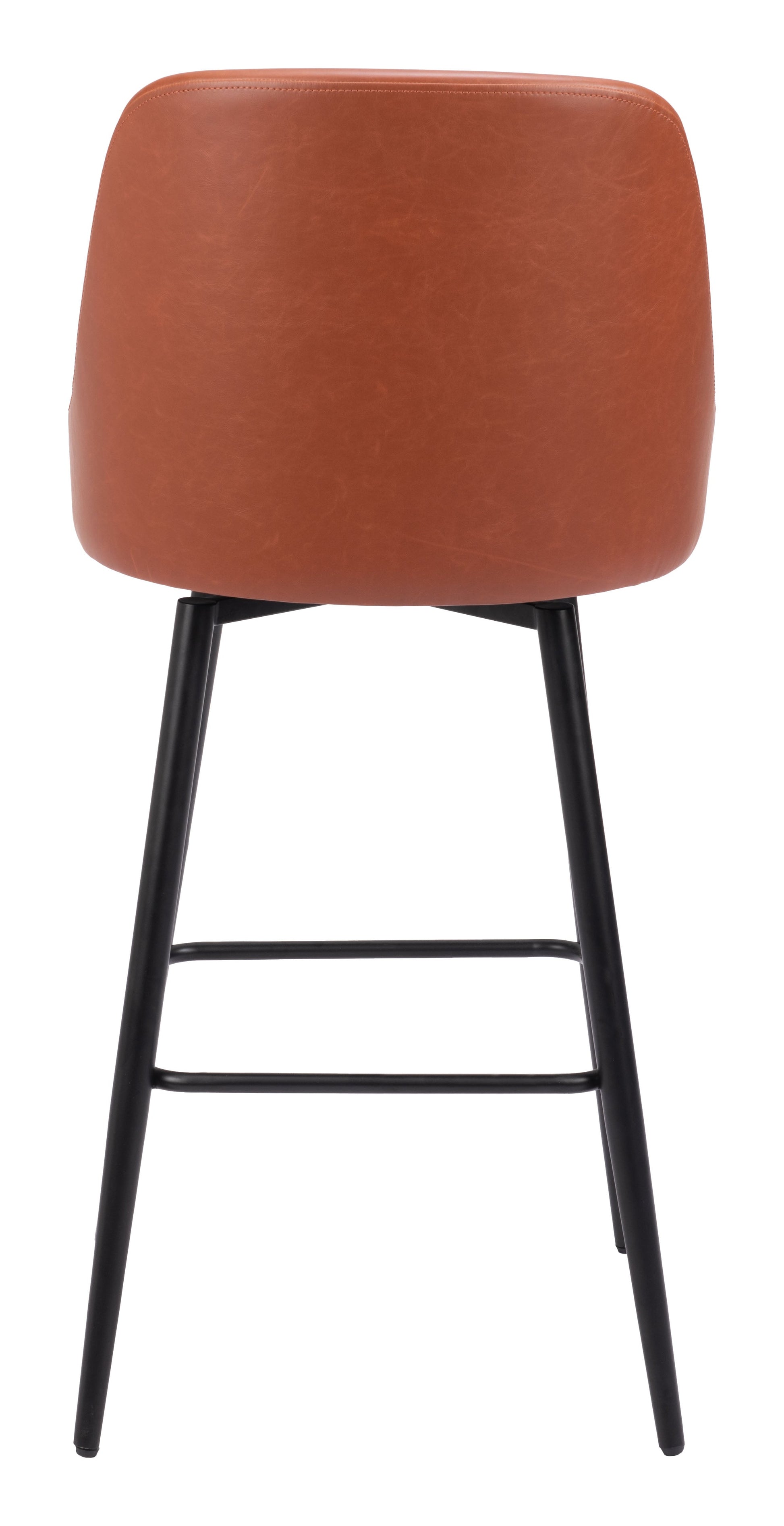 Keppel Brown Swivel Barstool - Ornate Home
