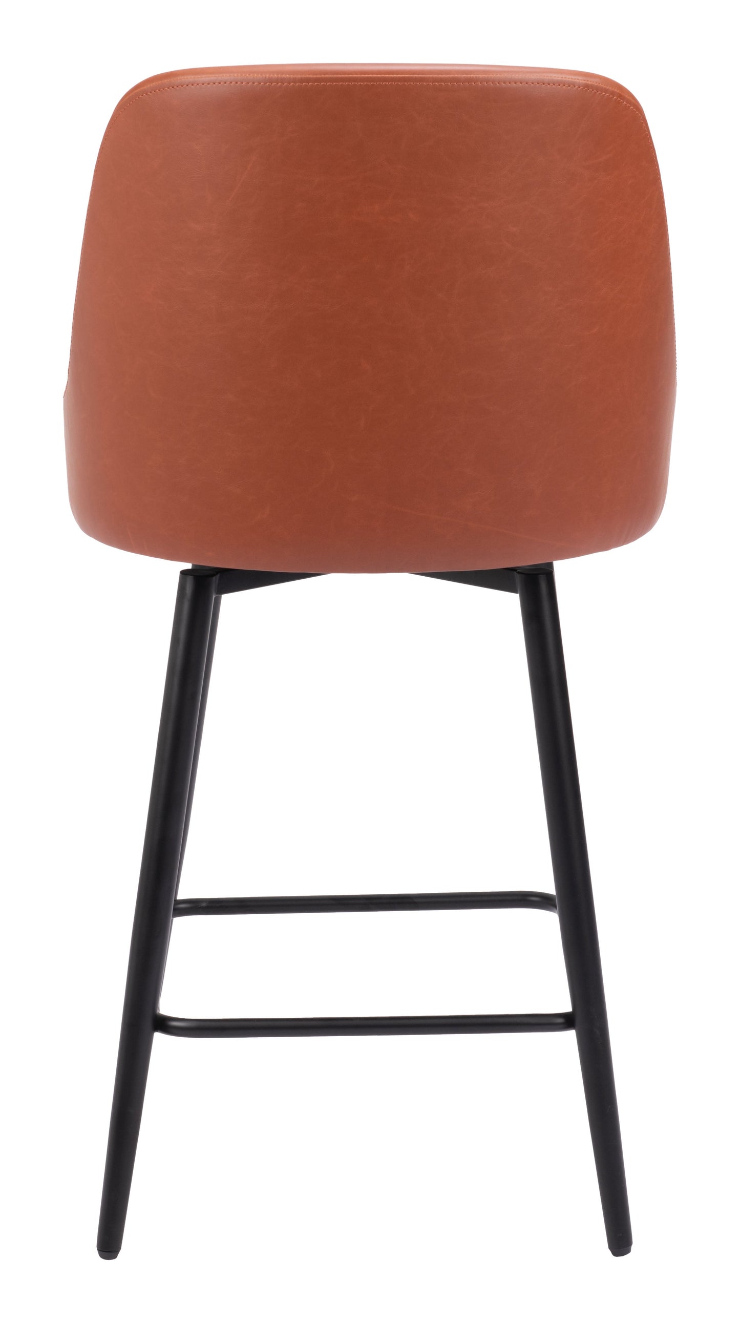 Keppel Brown Swivel Counter Stool - Ornate Home