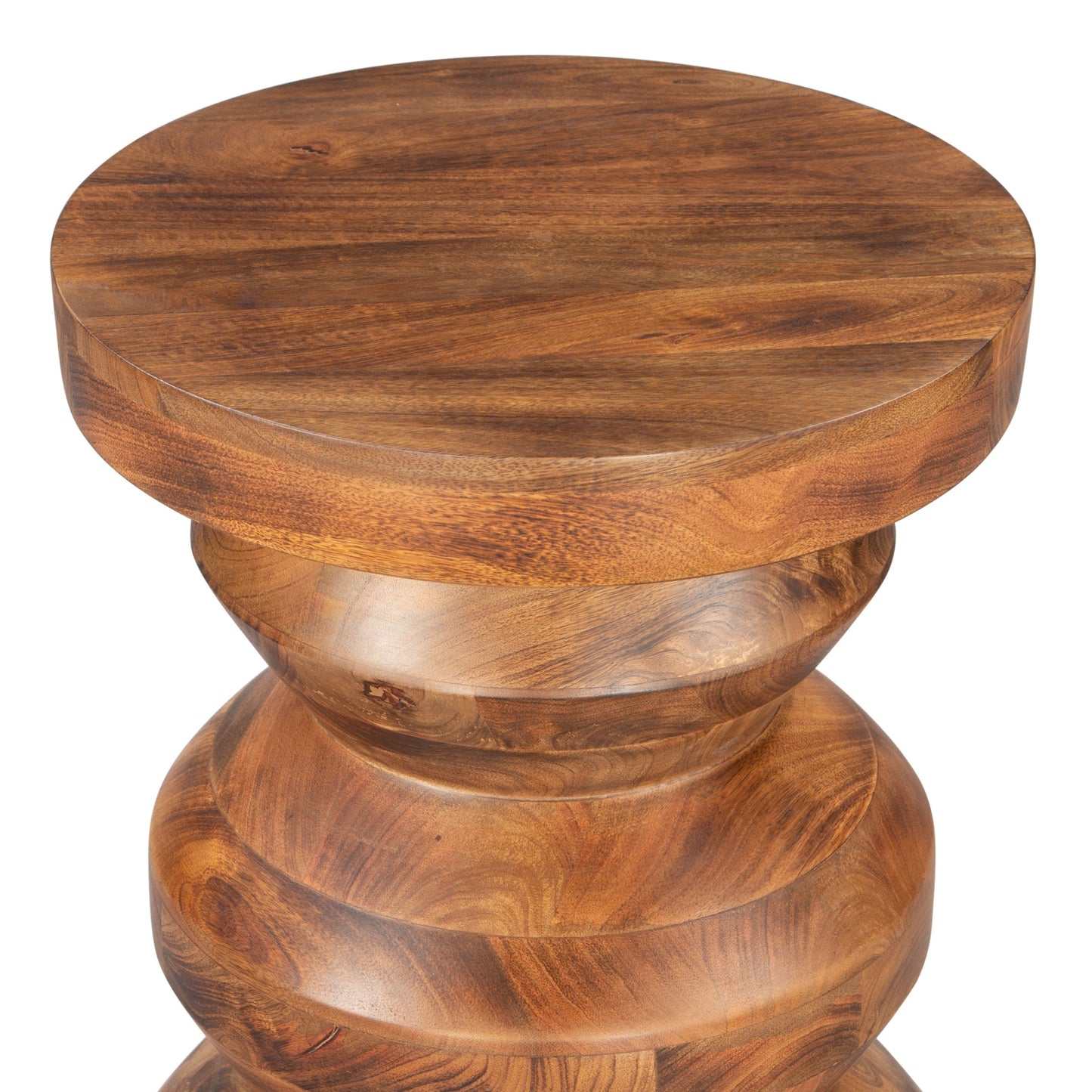 Kerala Walnut Side Table - Ornate Home
