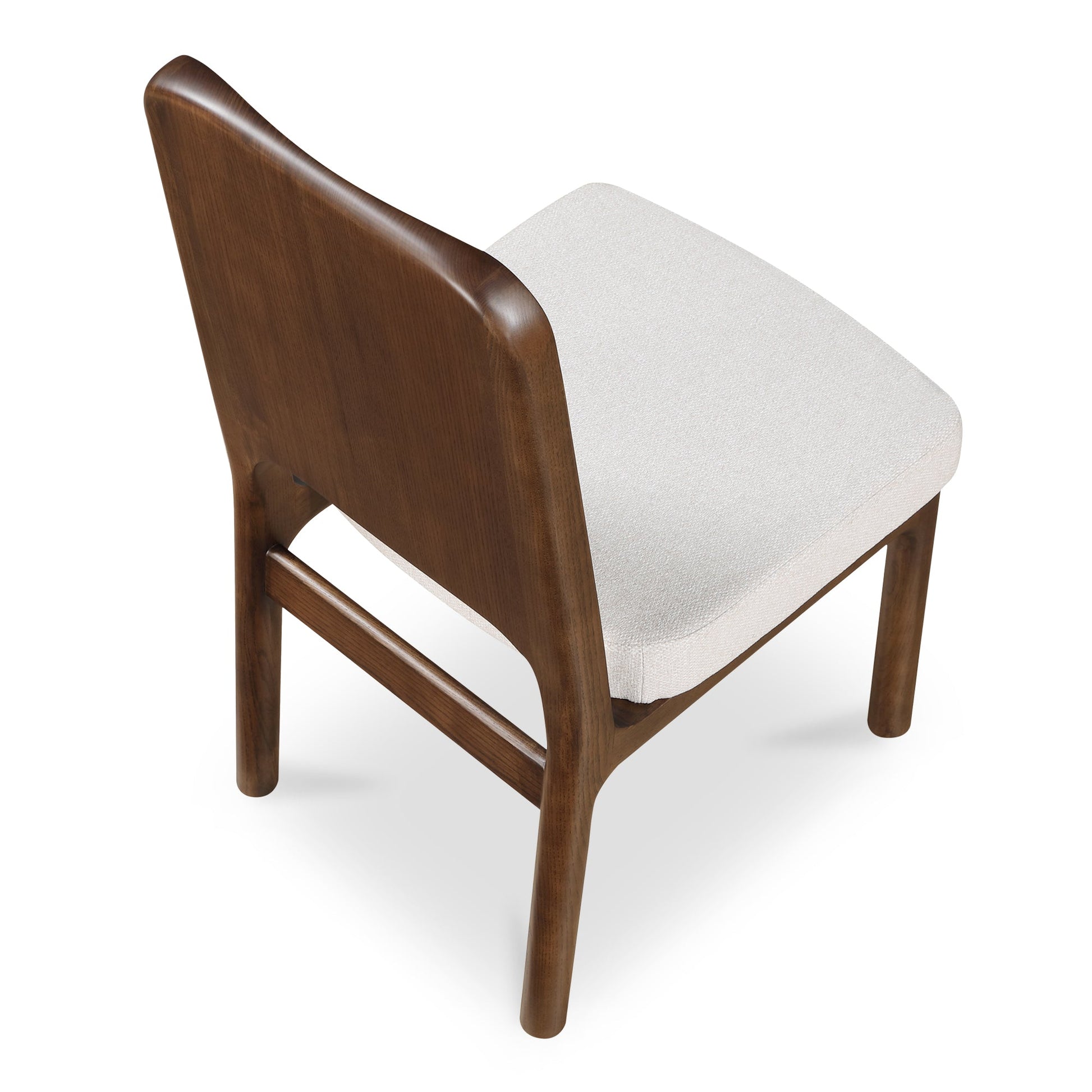 Kerr Ash Beige Dining Chair Walnut Stained (Set of 2) - Ornate Home