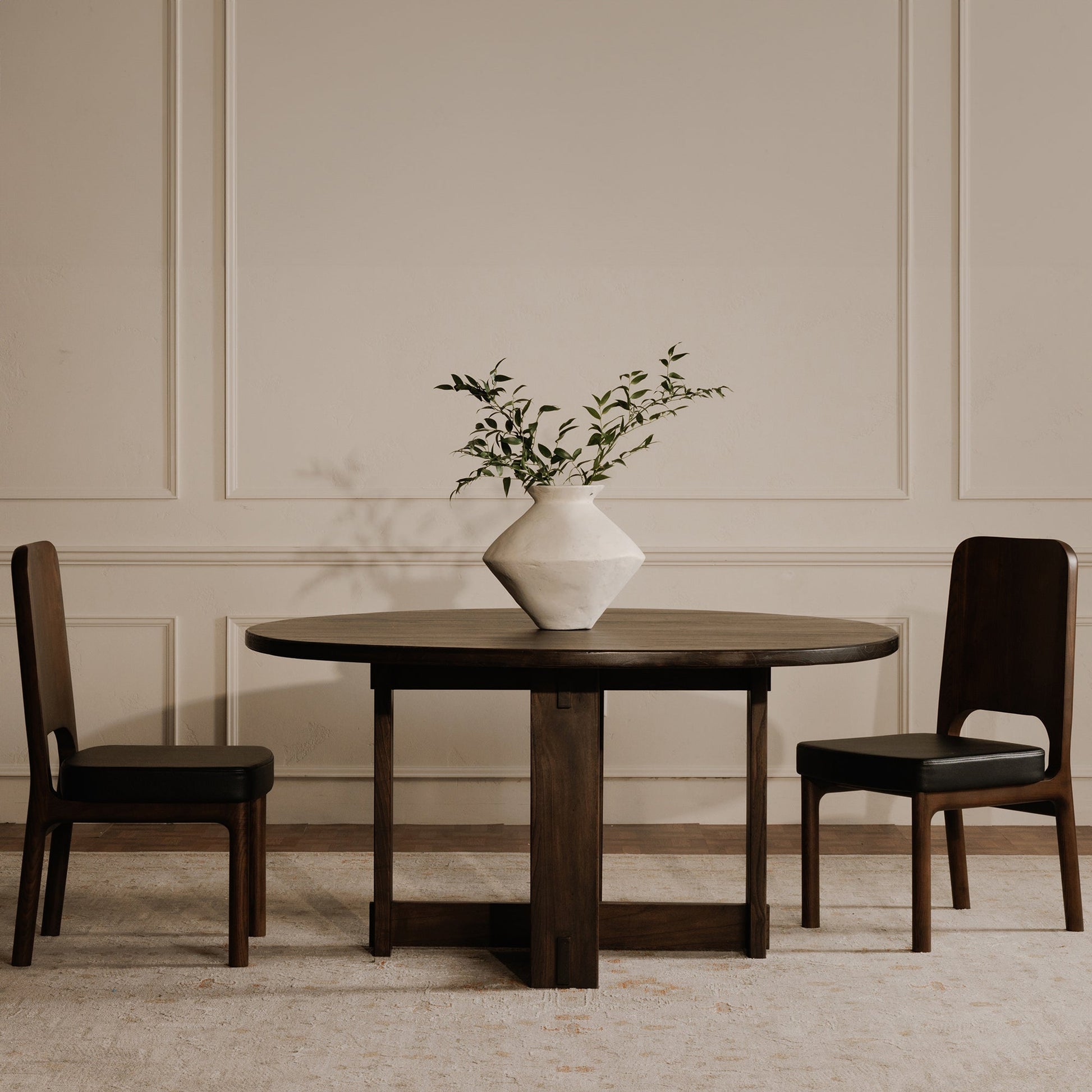Kerr Black Dining Chair (Set of 2) - Ornate Home