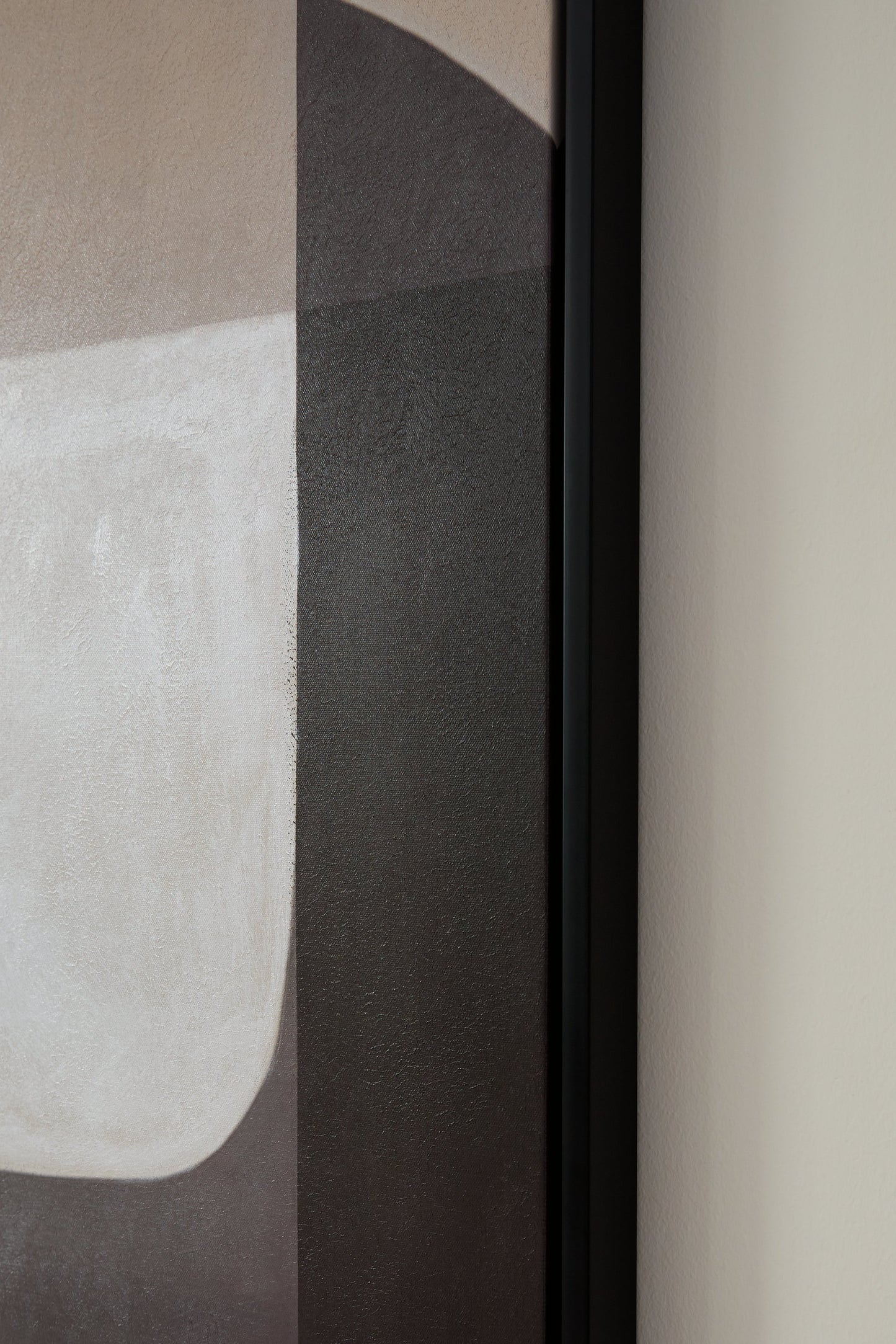 Kesleigh Black/White Wall Art- Viva Furn