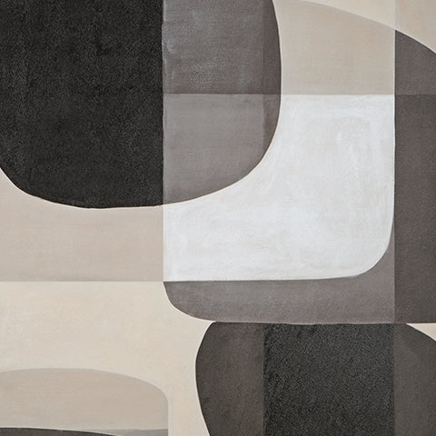 Kesleigh Black/White Wall Art- Viva Furn
