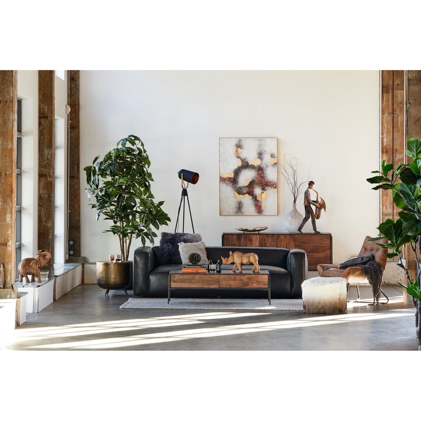 Kettel Brass Accent Table - Ornate Home